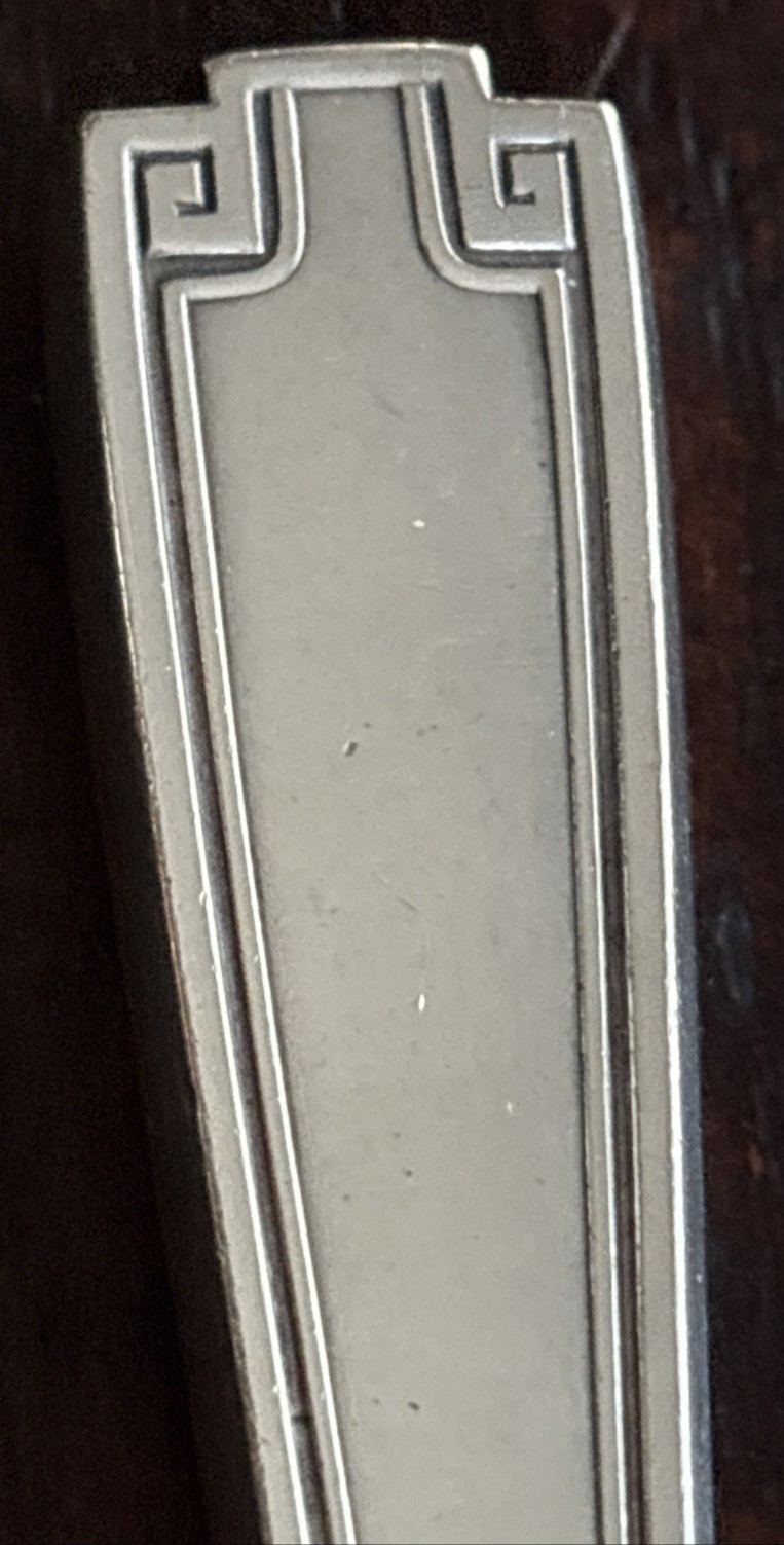Etruscan Pattern Gorham Sterling Handle Stainless Blade 8.5 ” Dinner Knife 66.5g