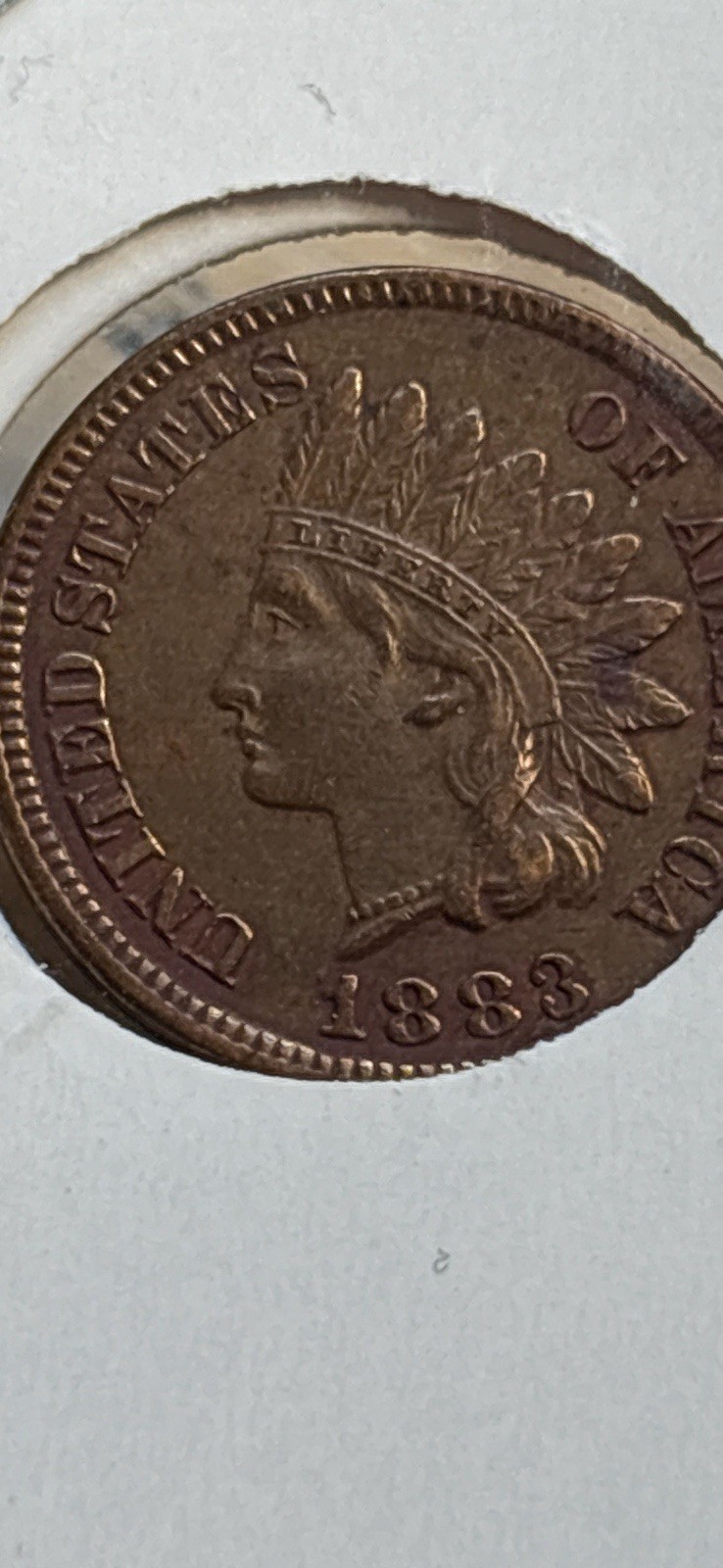 1883 Indian Head FULL LIBERTY 4 Diamonds. Gem. Very Strong Details And BU To Me