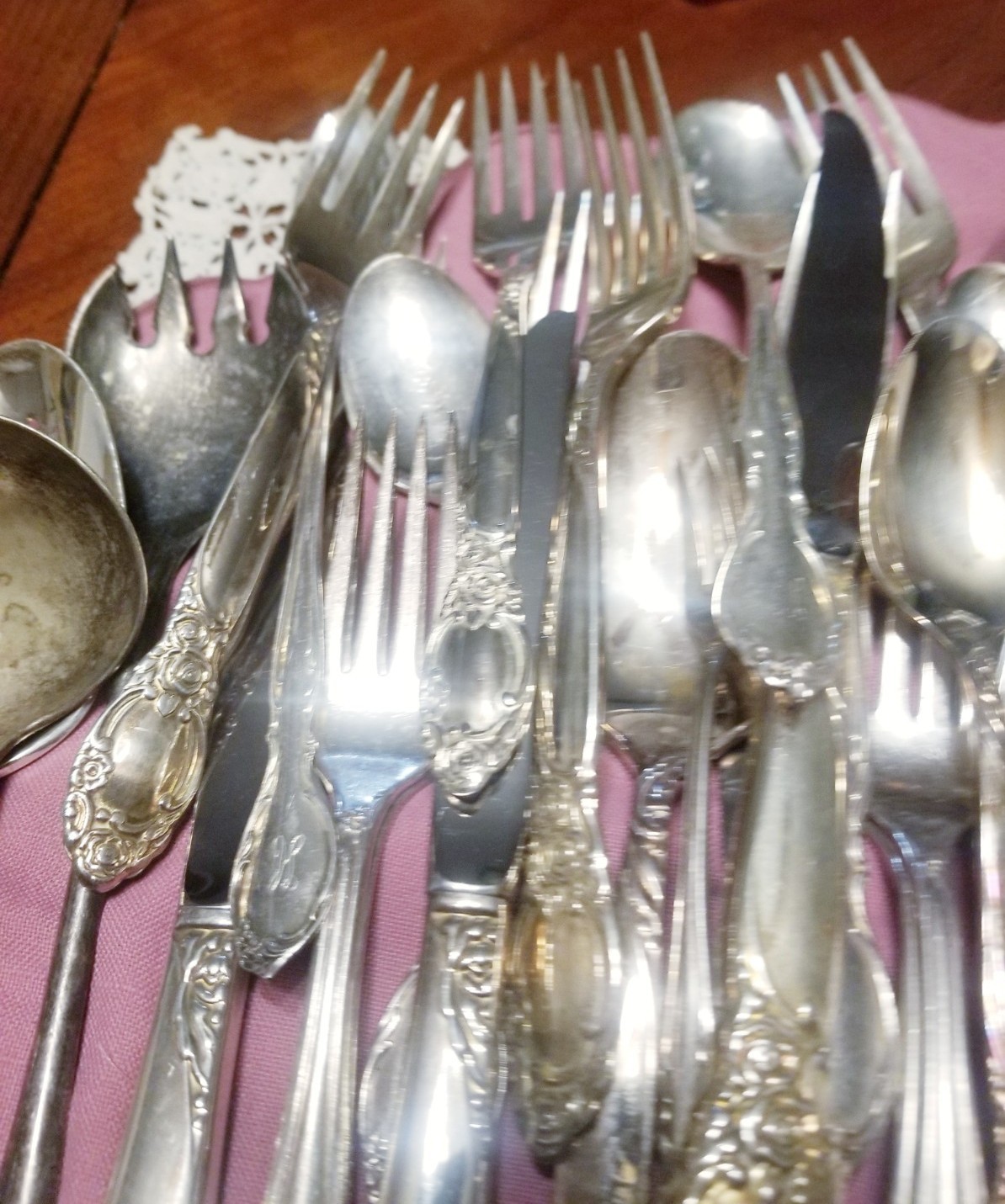 Vintage Silver Plated Flatware Mixed Lot, 70+ Unsearched Silverware Pieces Box2