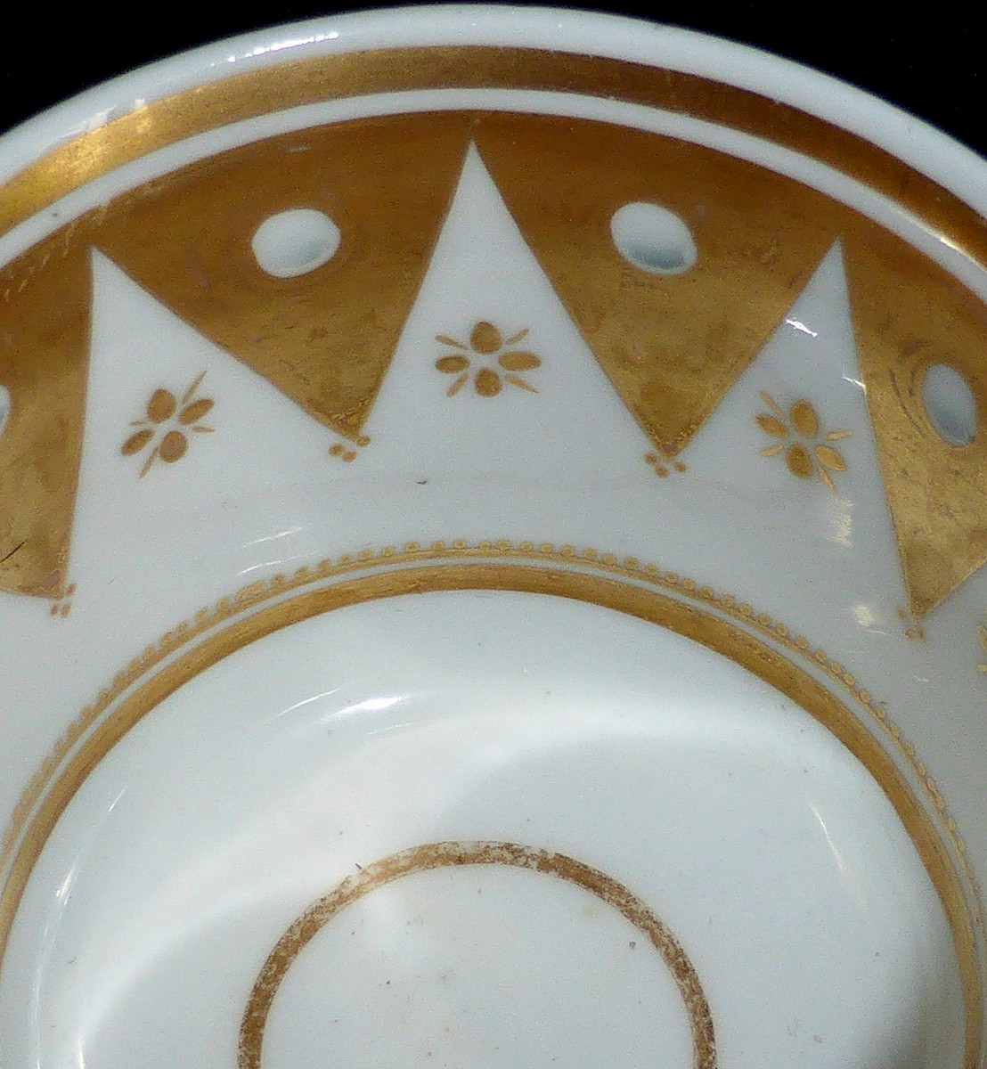 Rare Antique Georgian Spode Etruscan Coffee Can or Cup, Pattern 2784, c1820