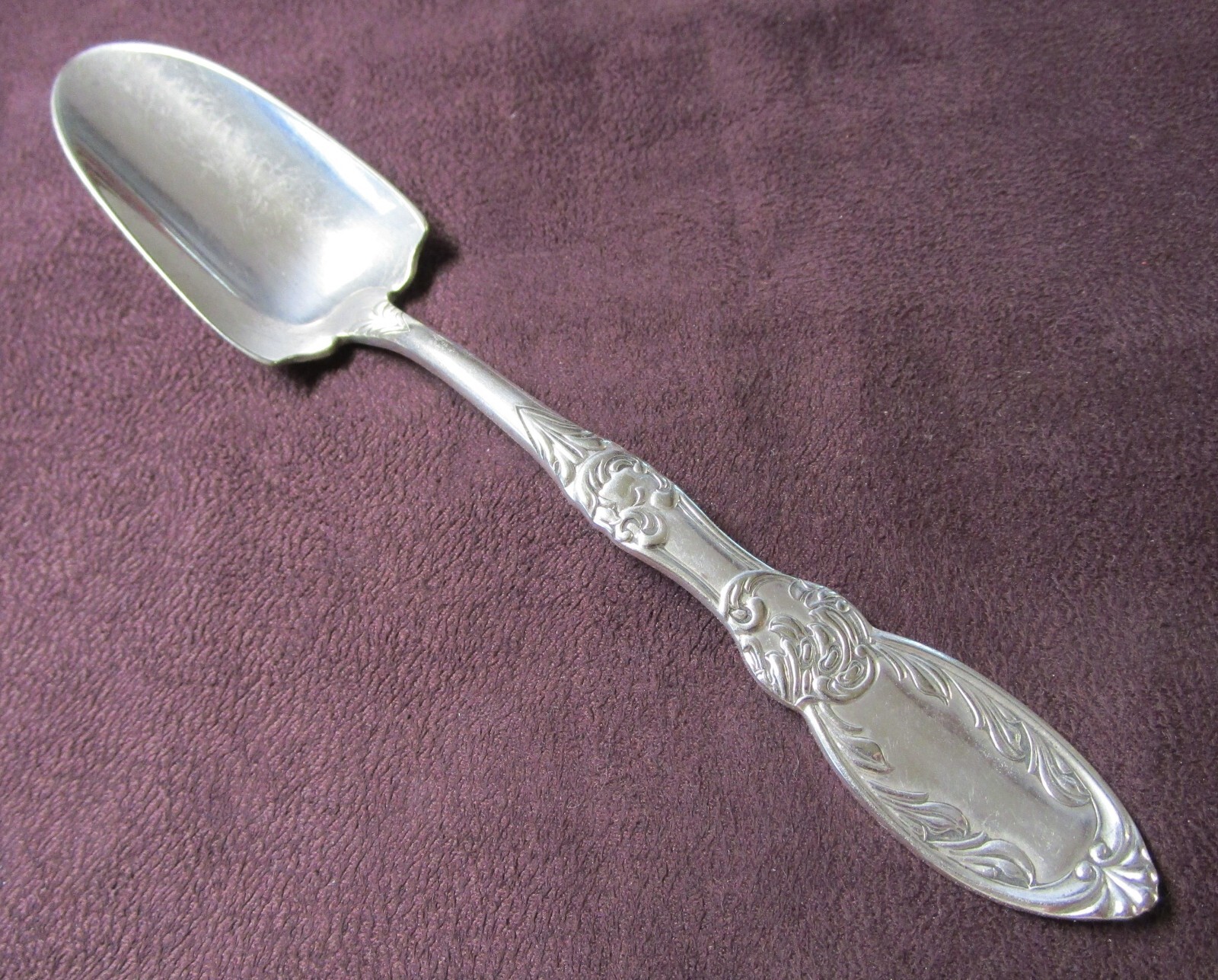 ORMONDE 1894 Small Cheese Scoop Scarce Silverplate No Monogram