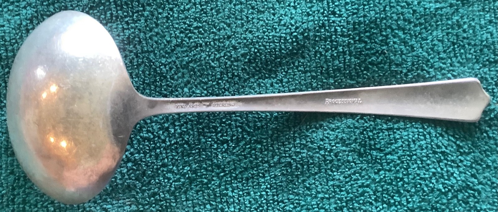Processional by Fine Arts .925 Sterling Silver 1947 Gravy Ladle 6.5”