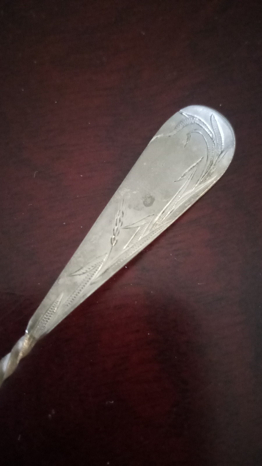 Antique Souvenir Spoon Victoria British Columbia