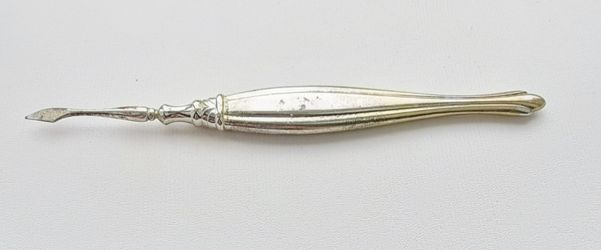 ART DECO SILVER NAIL CUTICLE TOOI RODEN BROS TORONTO