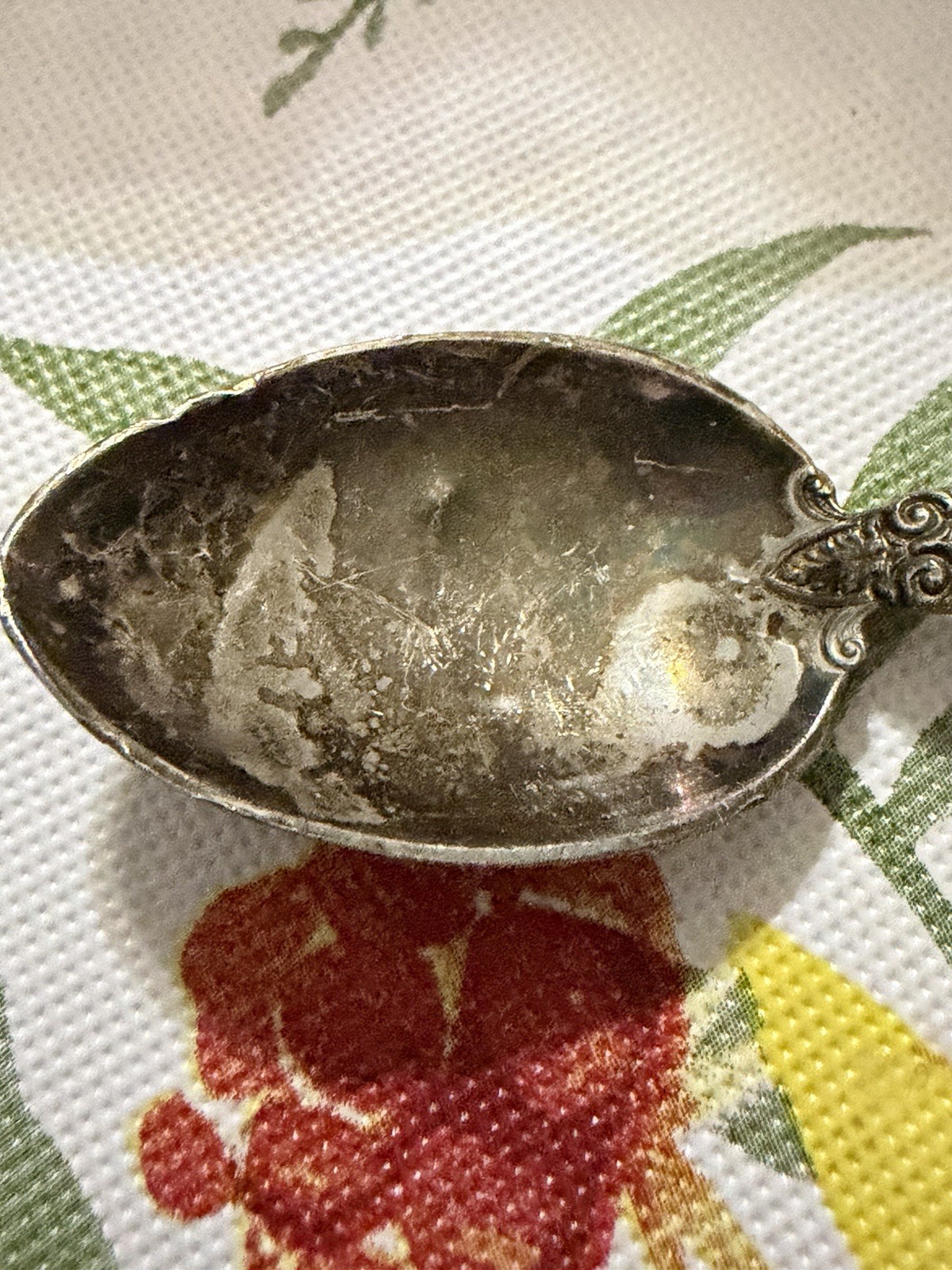 ANTIQUE TOWLE STERLING SILVER SMALL SPOON 17.06 GRAMS RESTORATION OR MELT DOWN