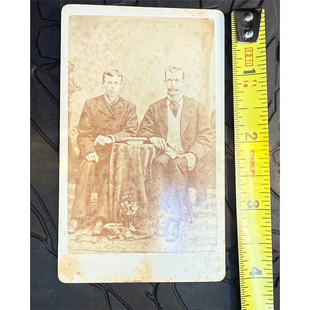 Antique Victorian CDV & Cabinet Card Photo Collection Sepia 1850-1899 2.5×4