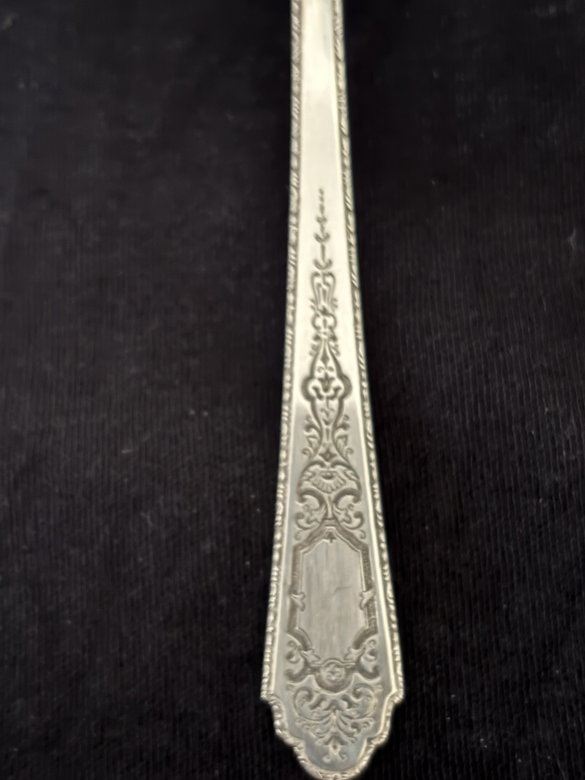 Set of 4 Antique Sterling Silver Fluted Ice Cream Forks LUNT MARY II No Monogram