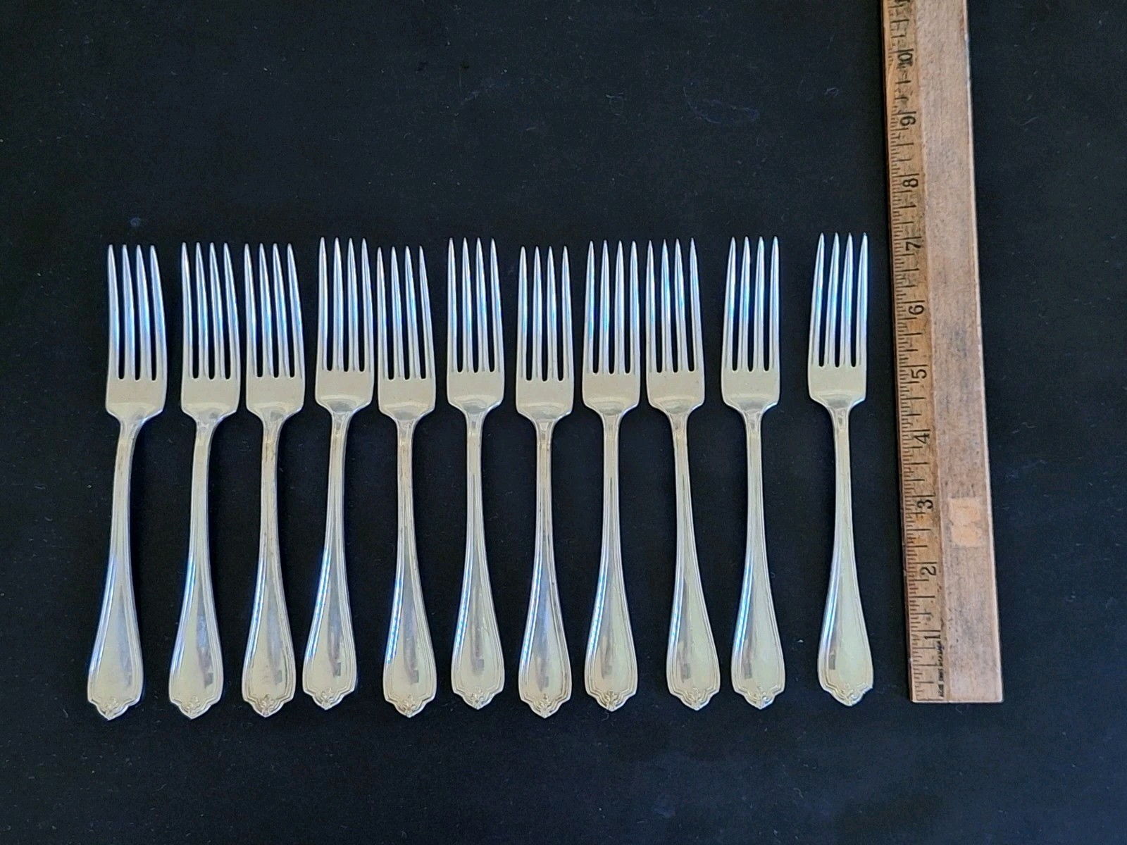 Vintage Silverplate Forks Rogers & Bro W.S. Brown A1XII Lot of 11