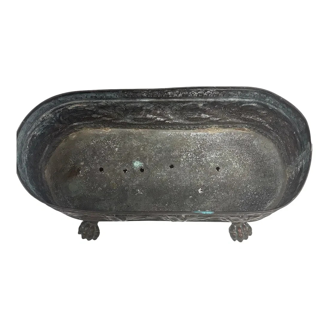 Antique Bronze Jardinière