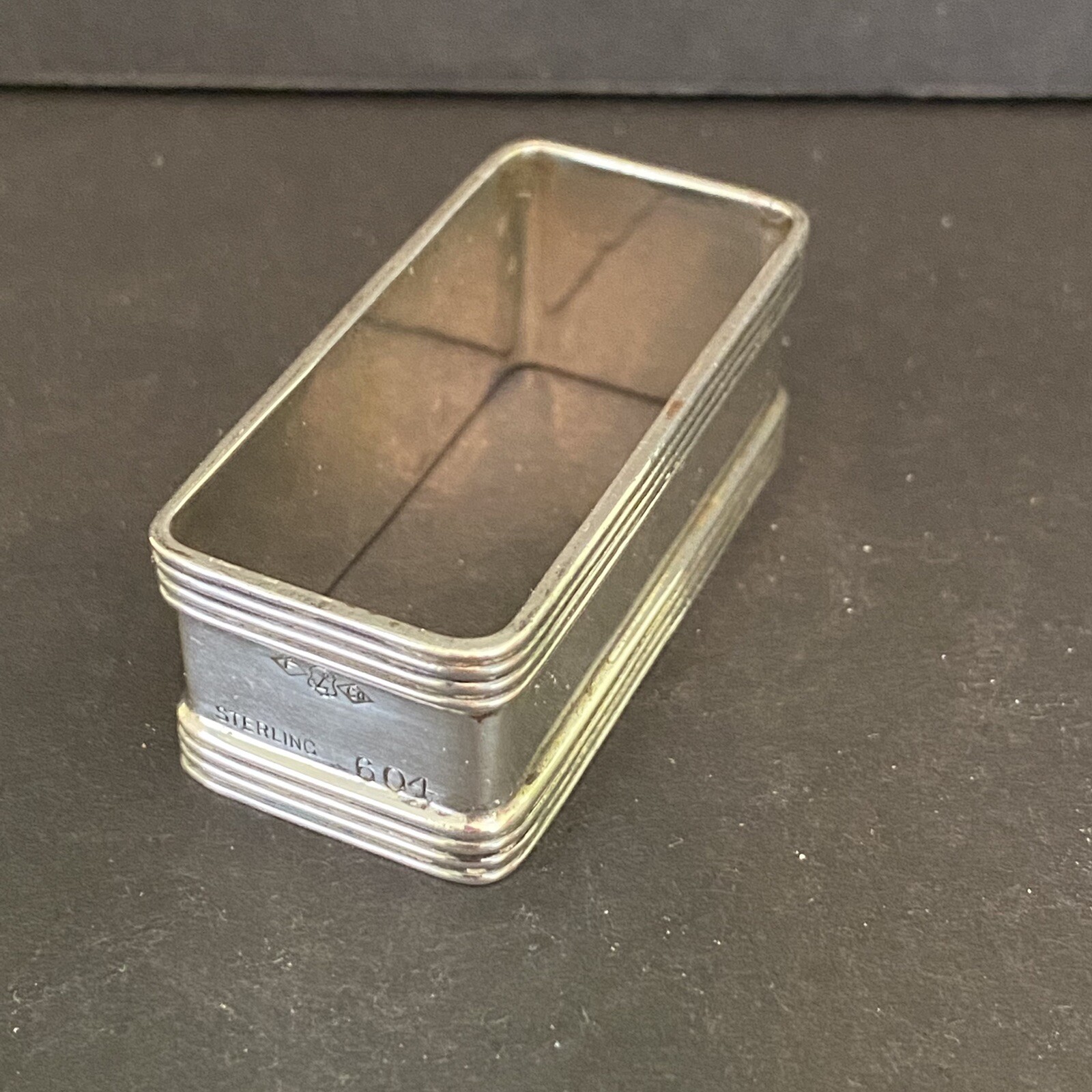 Vintage Fessenden & Co. Sterling Silver Napkin Ring 604 Pre-1930s Rhode Island