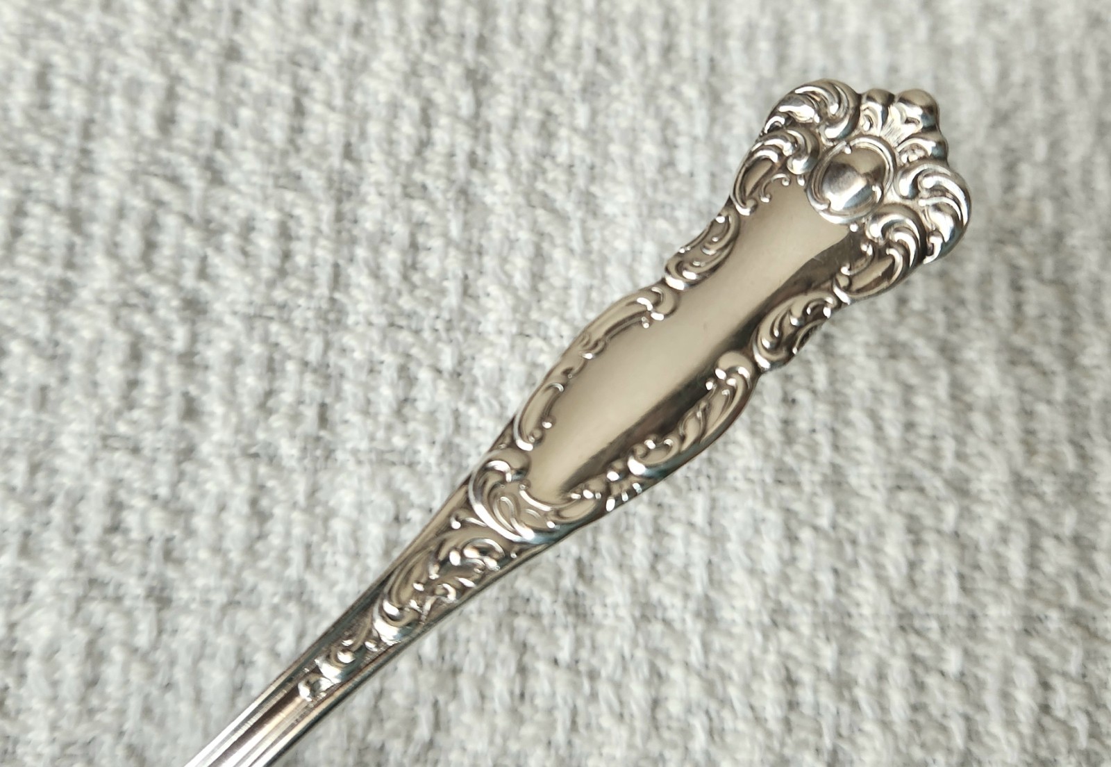 Wm Rogers & Son Oxford Silver Plate Teaspoons 1901 ~ Set of 8