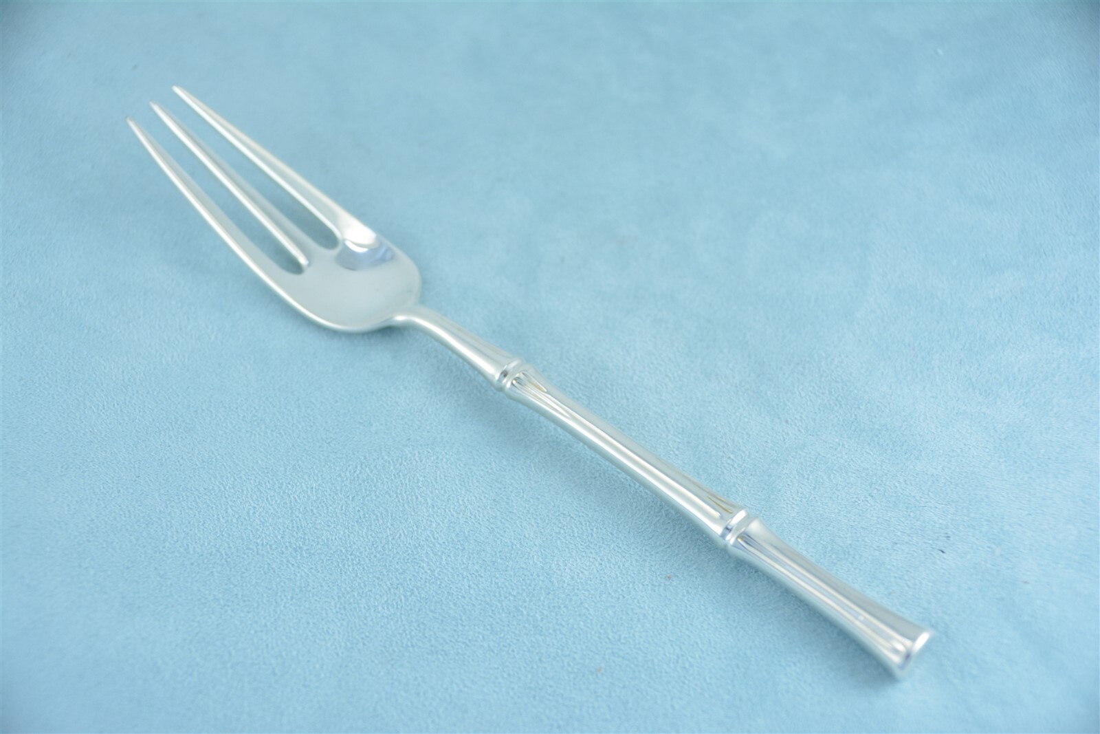 Tiffany Bamboo Sterling Silver 7-3/8″ Dinner Fork No Monogram