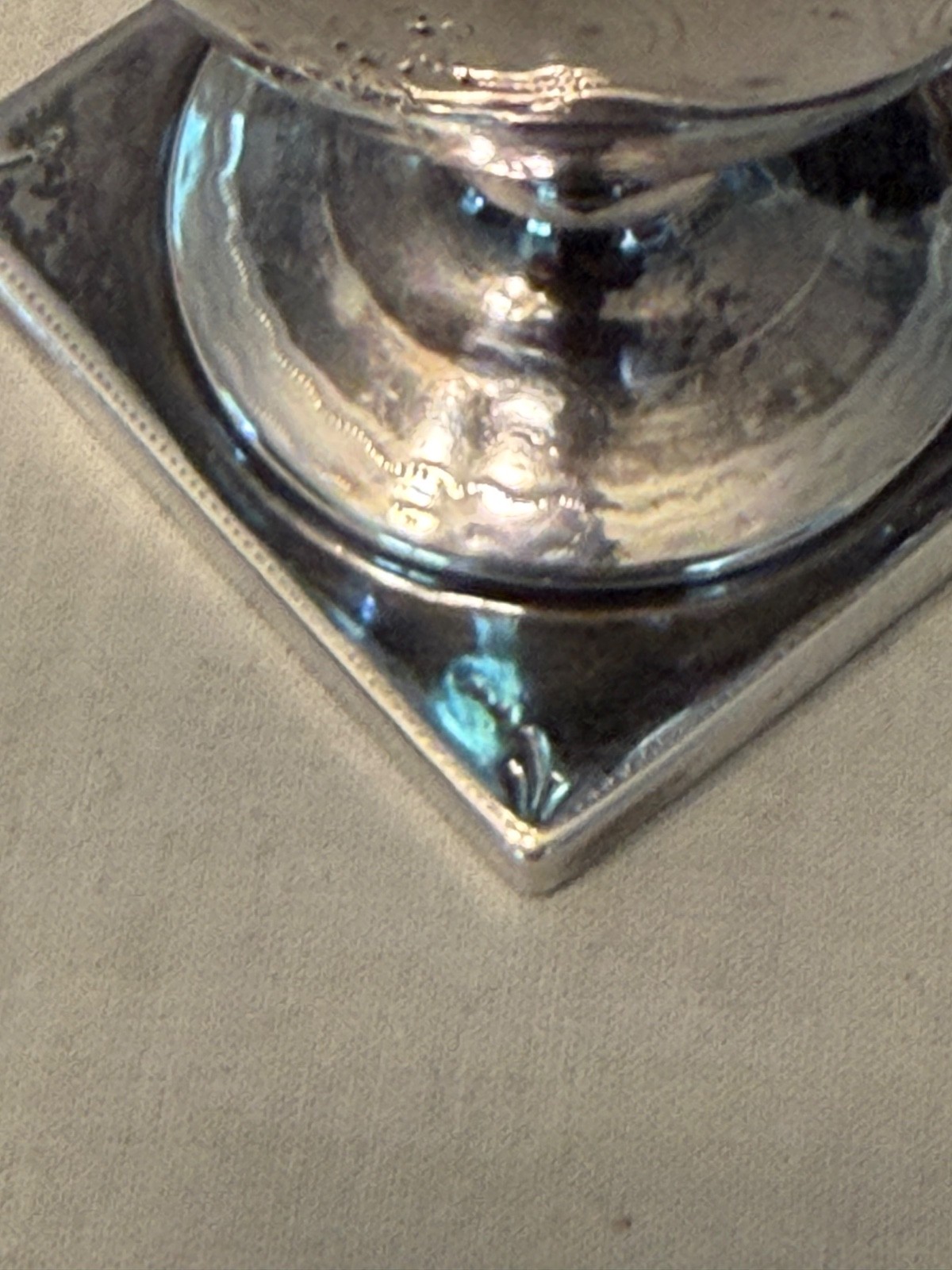 Small Coin Silver Late 18th Cent Goblet
