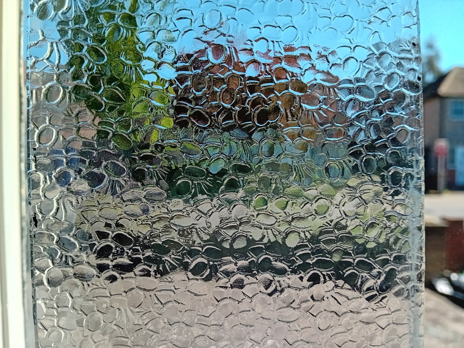 Water Wite Pilkington spare pane for leaded stained glass window. A1894f