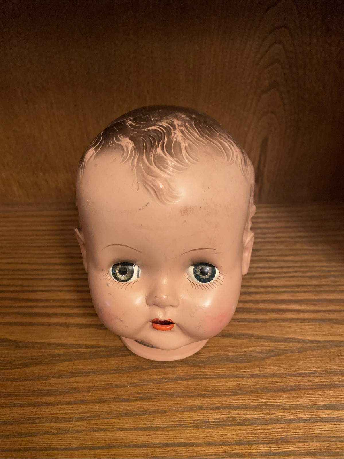 Antique Doll Head – Eyes Still Open & Close – Victorian Oddity