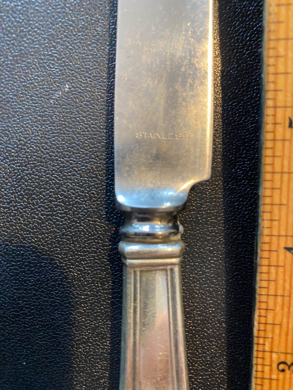 1 GORHAM ETRUSCAN STERLING 1 TRUE DINNER KNIFE(s) WITH 8 AV. RS OR AS MONO EA