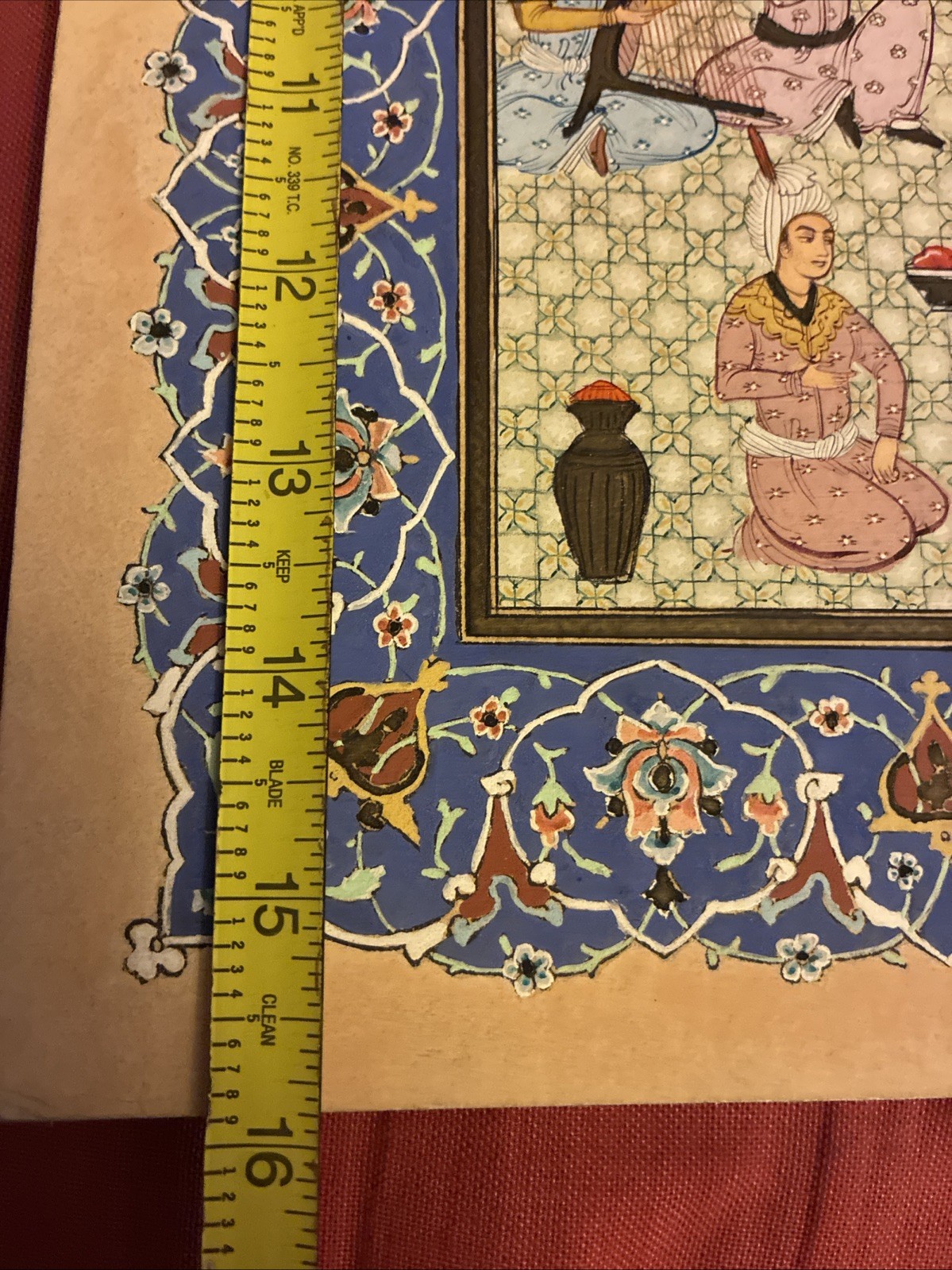 Vintage Artist Masterpiece Signed Rohani Rouhani Miniature Painting