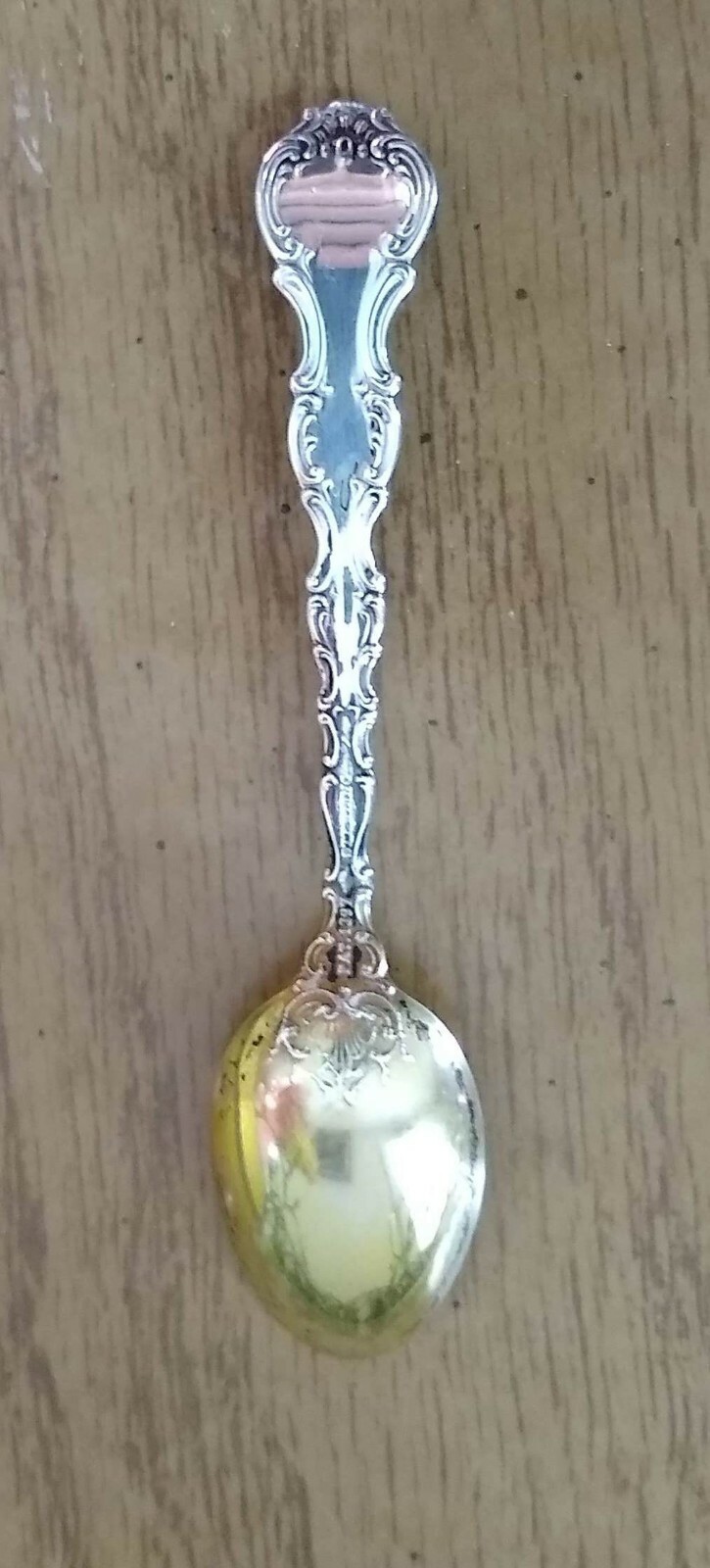 Stamford Conn Sterling Silver +9 gram Demitasse Spoon Souvenir Antique Collector