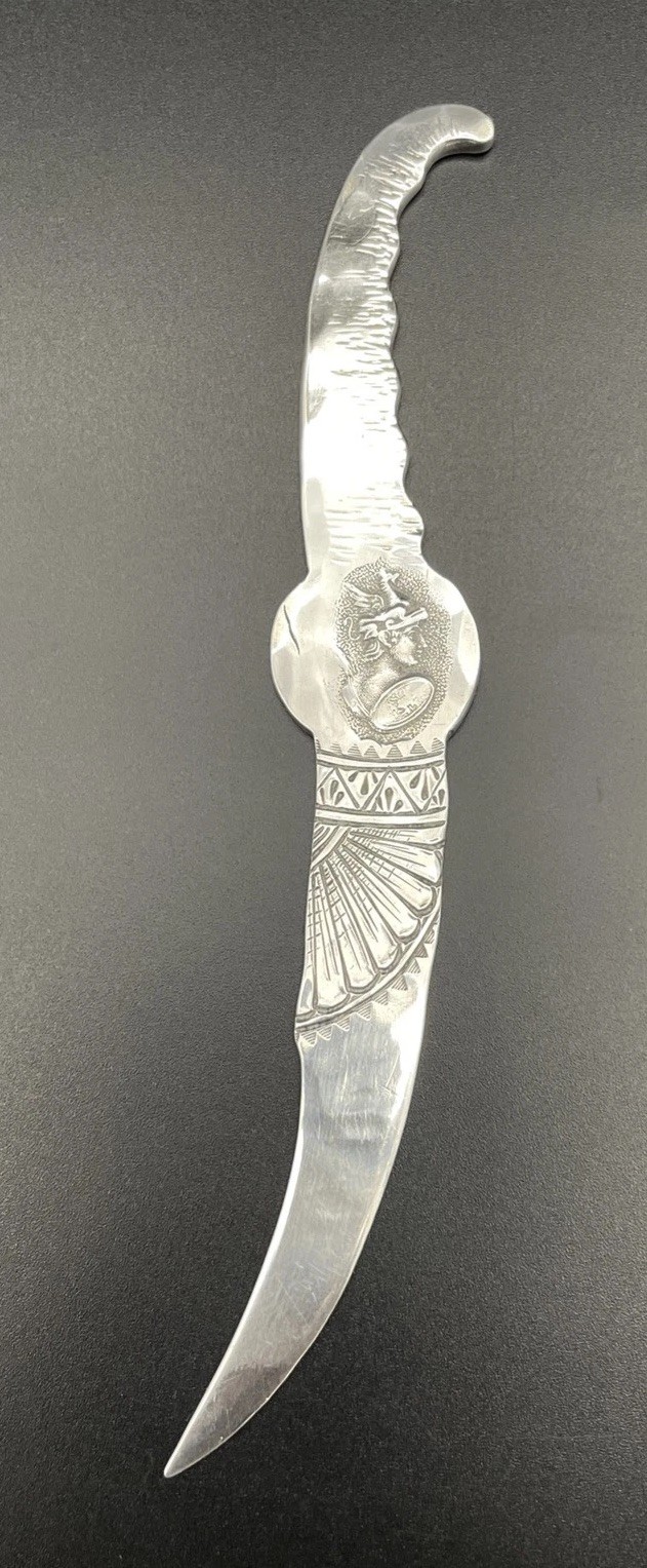 Shiebler Sterling Silver Homeric Letter Opener 5 15/16 Inches Aesthetic