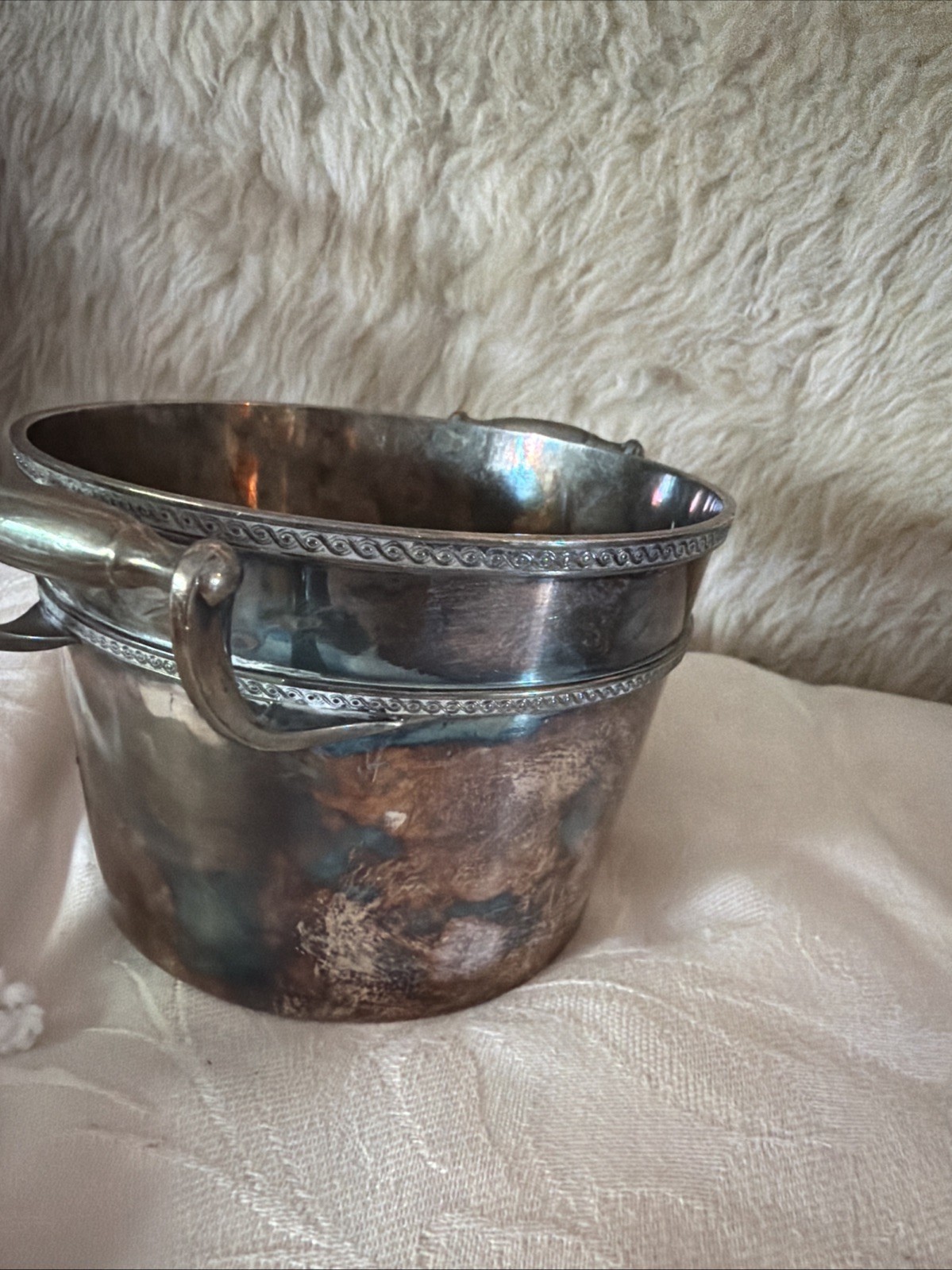 VTG WALLACE EPNS Silver 5875 Short 3.5″ Ice Bucket