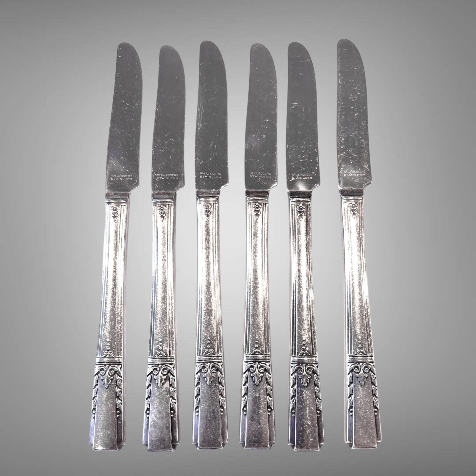 Vintage Oneida Lady Drake (1940) Flatware Silverware 31 Pieces Silverplate AA
