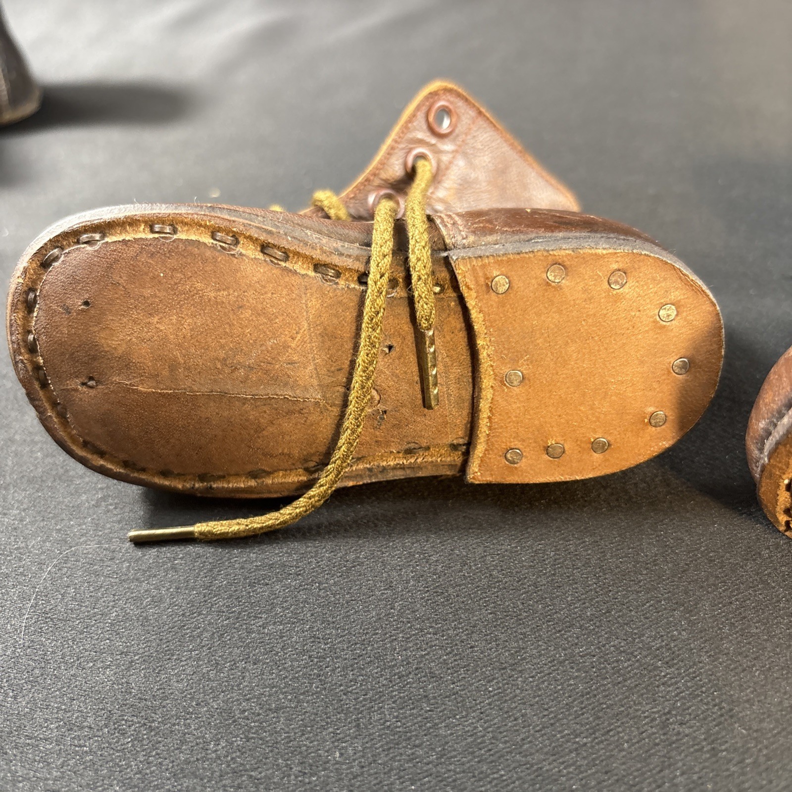 Lot 4 Pairs Antique and Vintage Baby / Toddler / Doll Shoes Victorian Edwardian