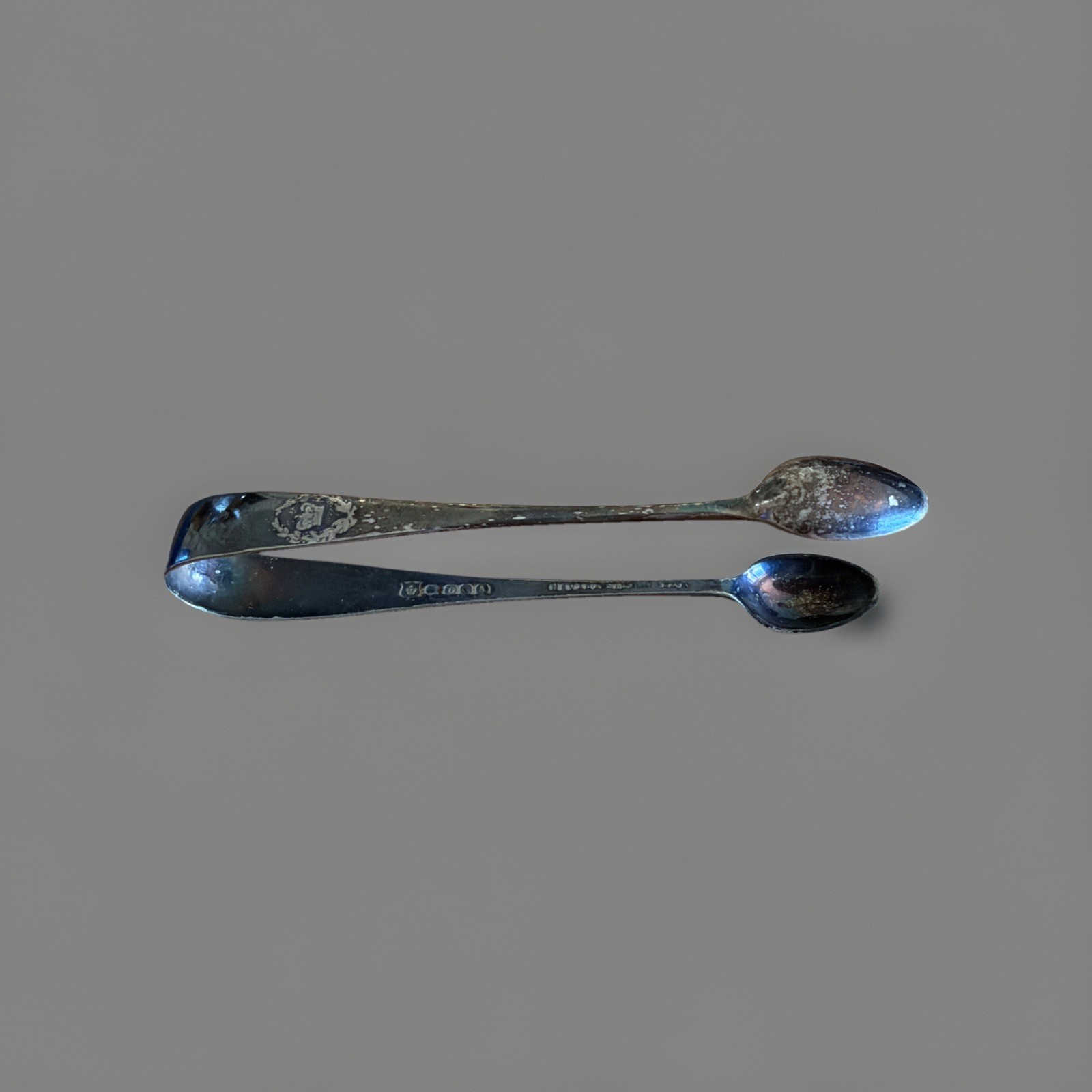 Sugar Tongs antique Stamped lovely item (B54)