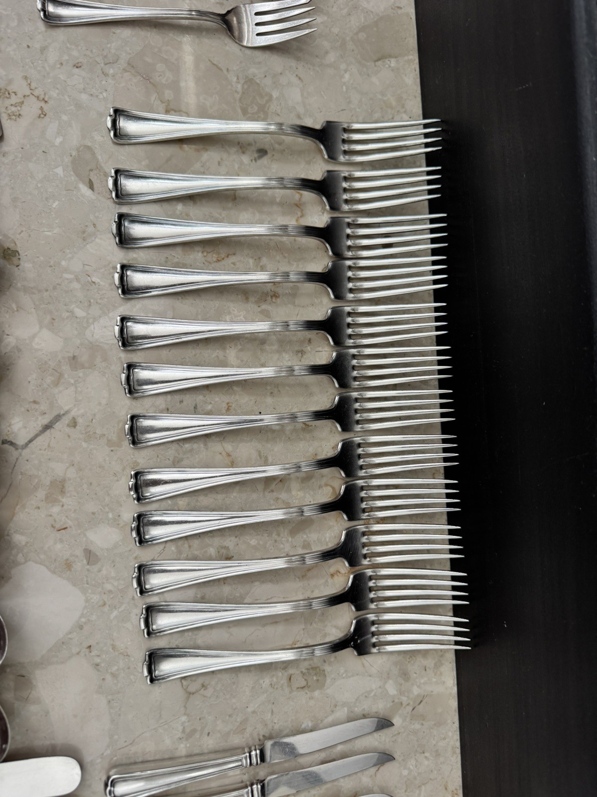 Vtg 1847 ROGERS BROS 83Pc Cromwell 1912 Silver Plate Flatware Place Settings