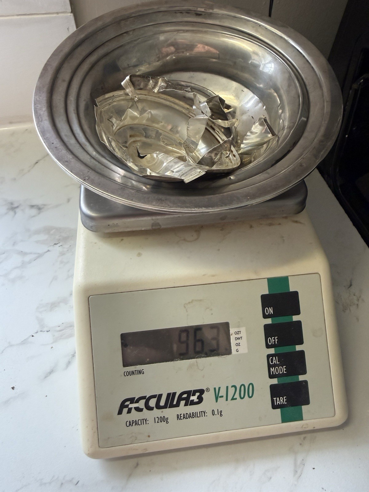 Sterling Scrap Silver 96.3 Grams