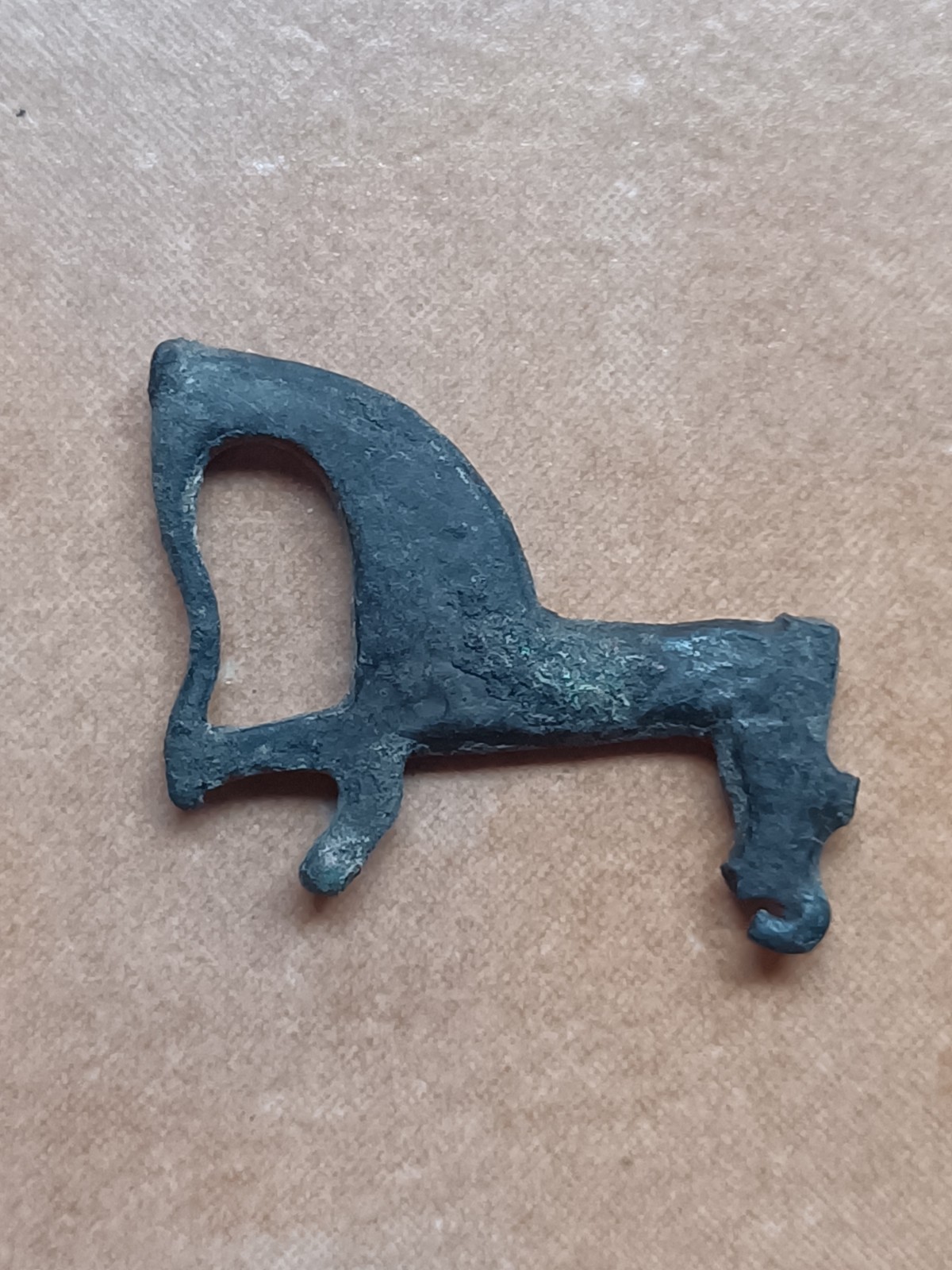 Authentic Roman Bronze Horse Fibula Brooch – Original Ancient Artifact – Rare…