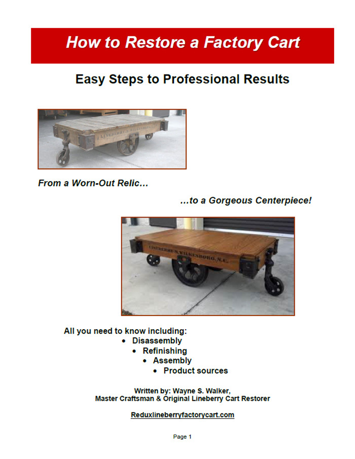 How to Restore a Factory Cart: Easy Steps to Professional Results
