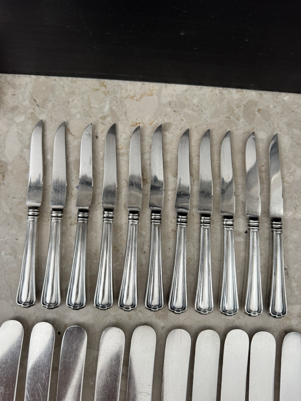 Vtg 1847 ROGERS BROS 83Pc Cromwell 1912 Silver Plate Flatware Place Settings