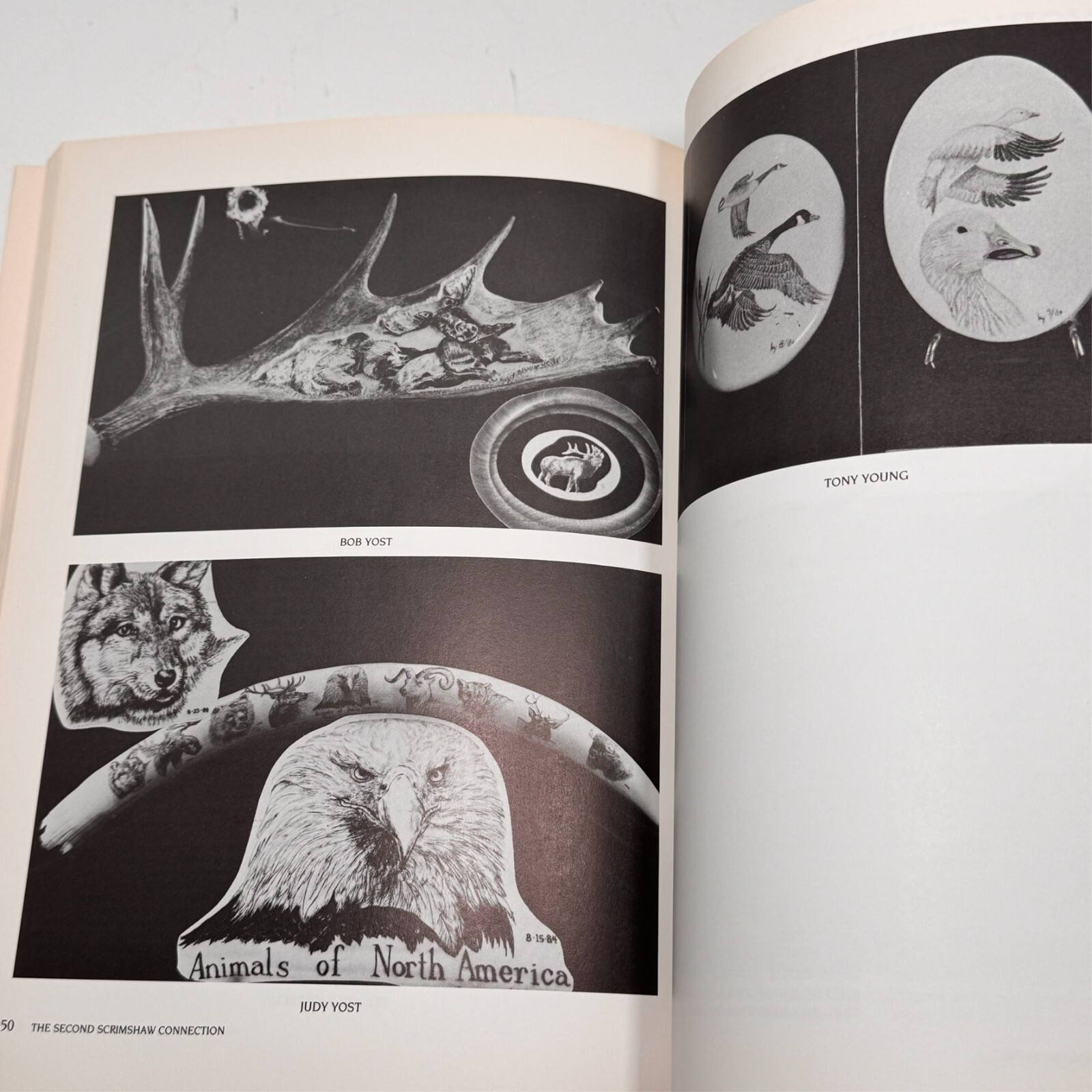 The Second Scrimshaw Connection by Bob Engnath 1985 carving Reference Book