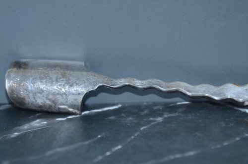 Antique Victorian, Edwardian Mother of Pearl Cheese Scoop
