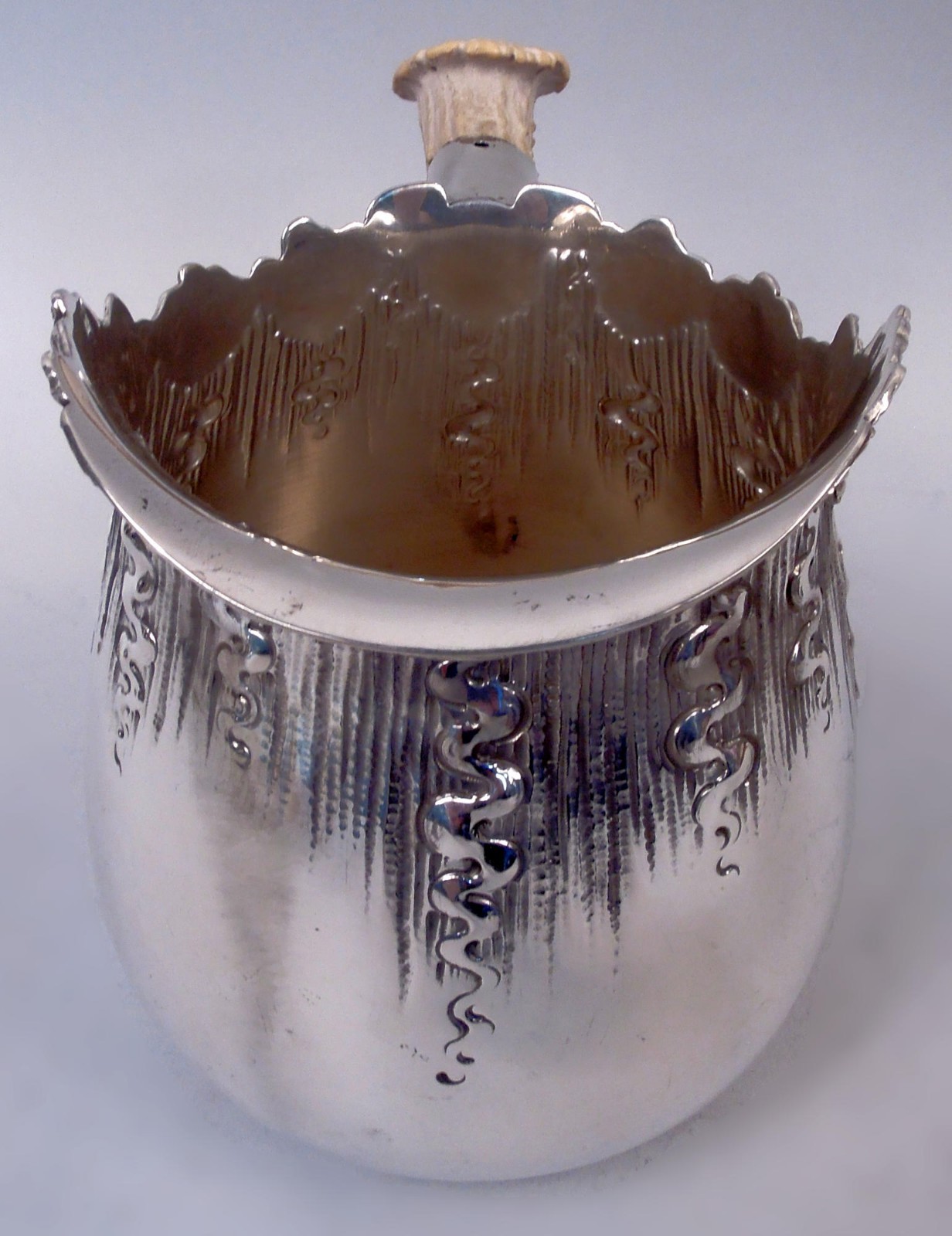 Shiebler Water Pitcher 1248 Antique Art Nouveau American Sterling Silver