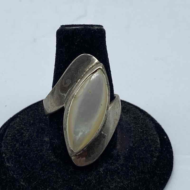 Sterling Silver 925 Jewelry Lot Mother of Pearl Ring Malachite Earrings 17.6g