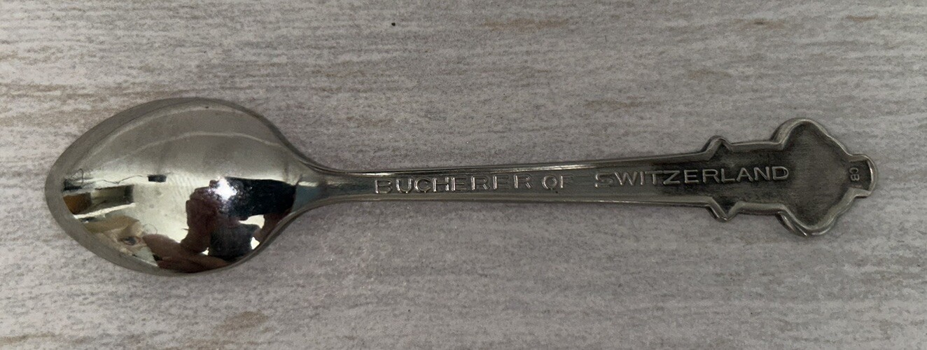 Vintage Rolex Watches Cool Souvenir Spoon Lucerne Bucherer Switzerland Look!!!