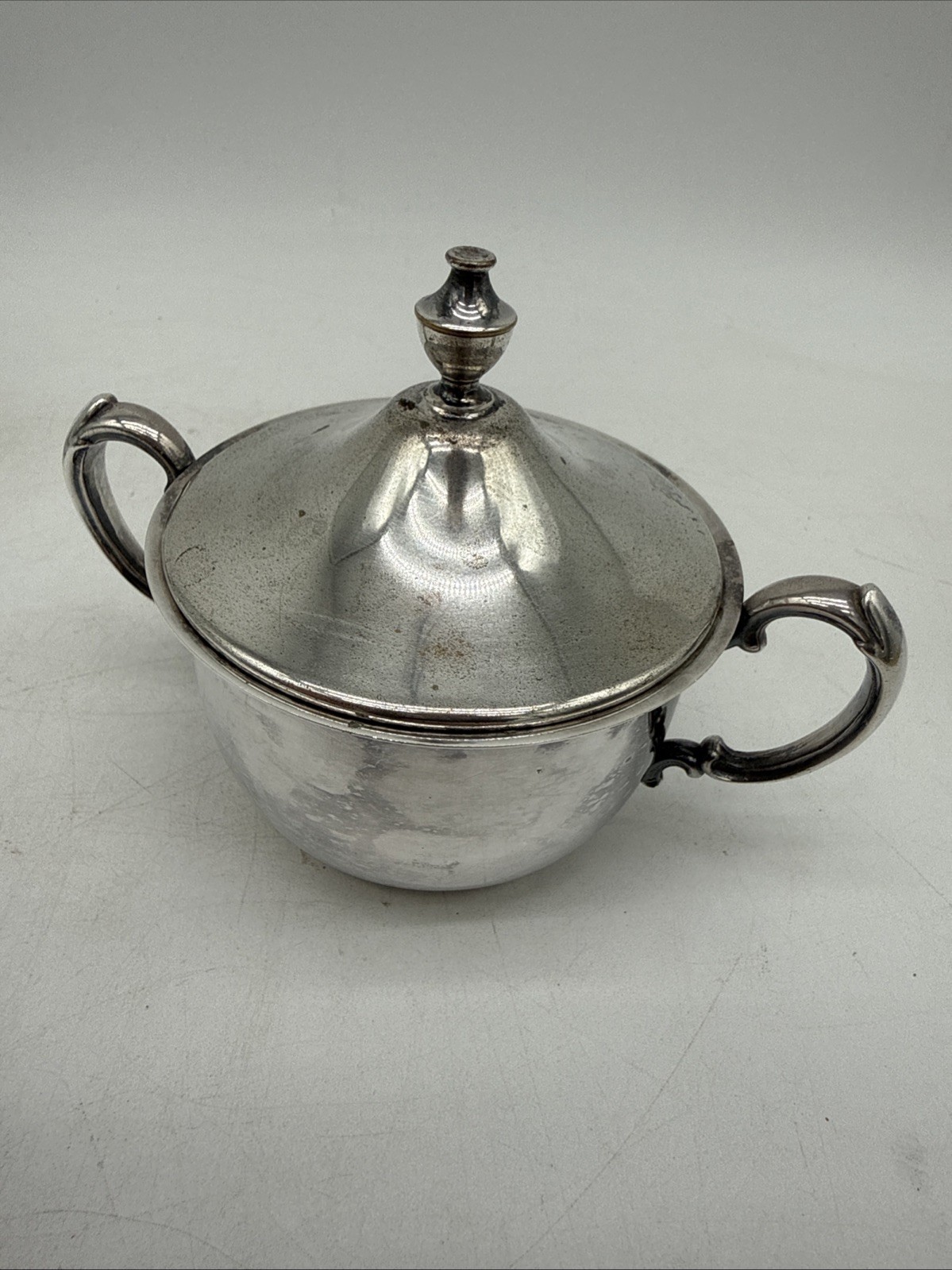 Vintage Silverplate Creamer & Sugar Bowls Lot of 2