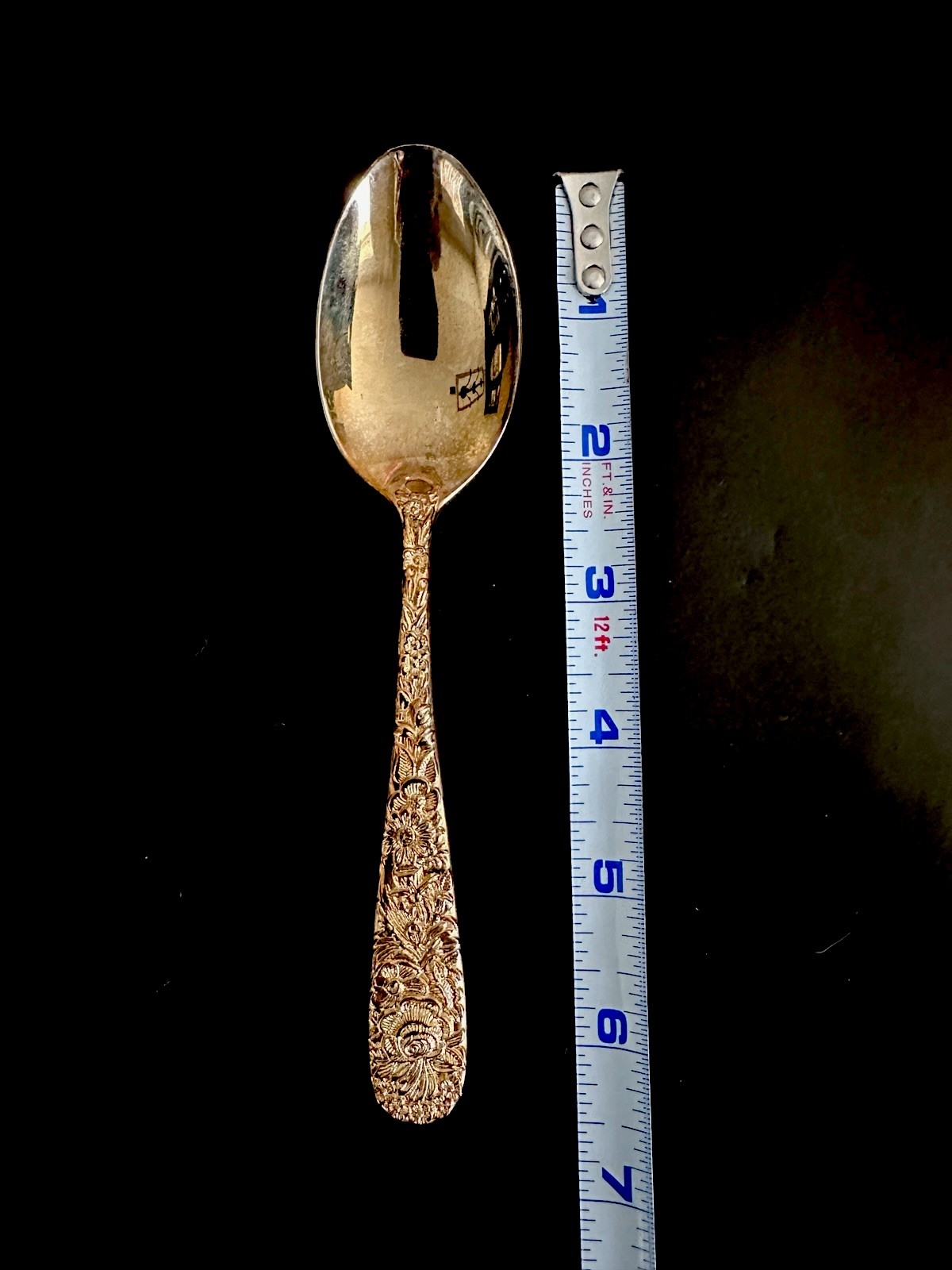 VTG GODINGER “Olde Bouquet” Gold Tone 20-Piece Place Setting Flatware
