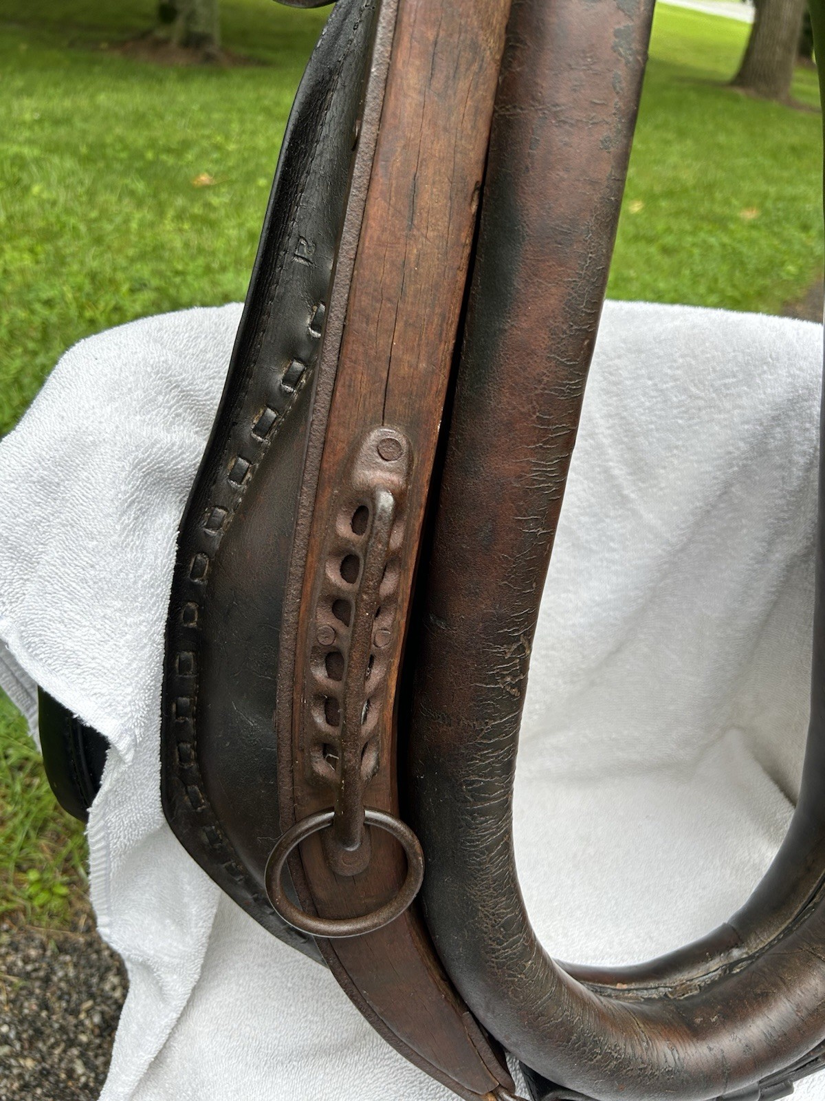 RARE Antique Horse Collar and Hames. Rustic Primitive Farmhouse Rustic Decor
