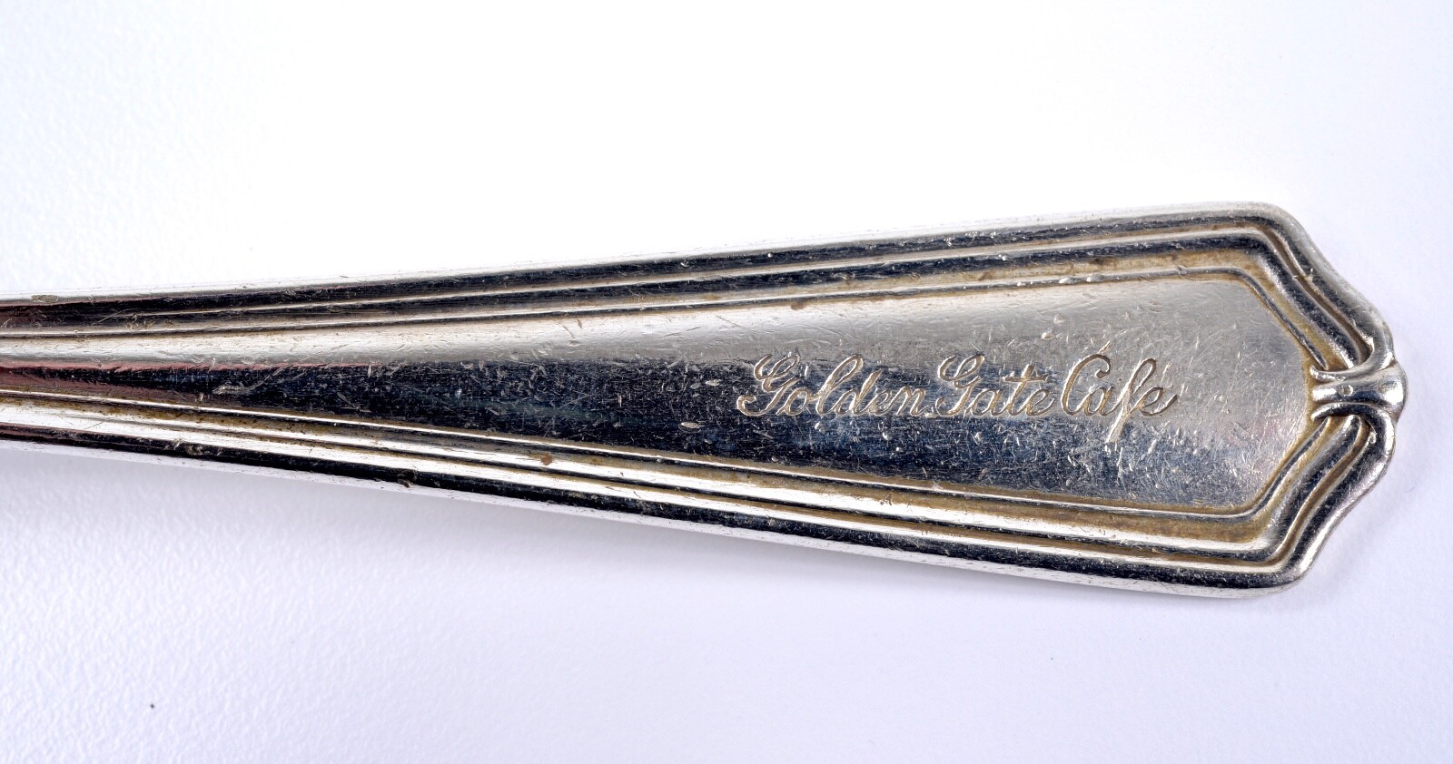 Vintage Art Deco Golden Gate Cafe, San Fransico Ca. 7″ Cafe Spoon #3