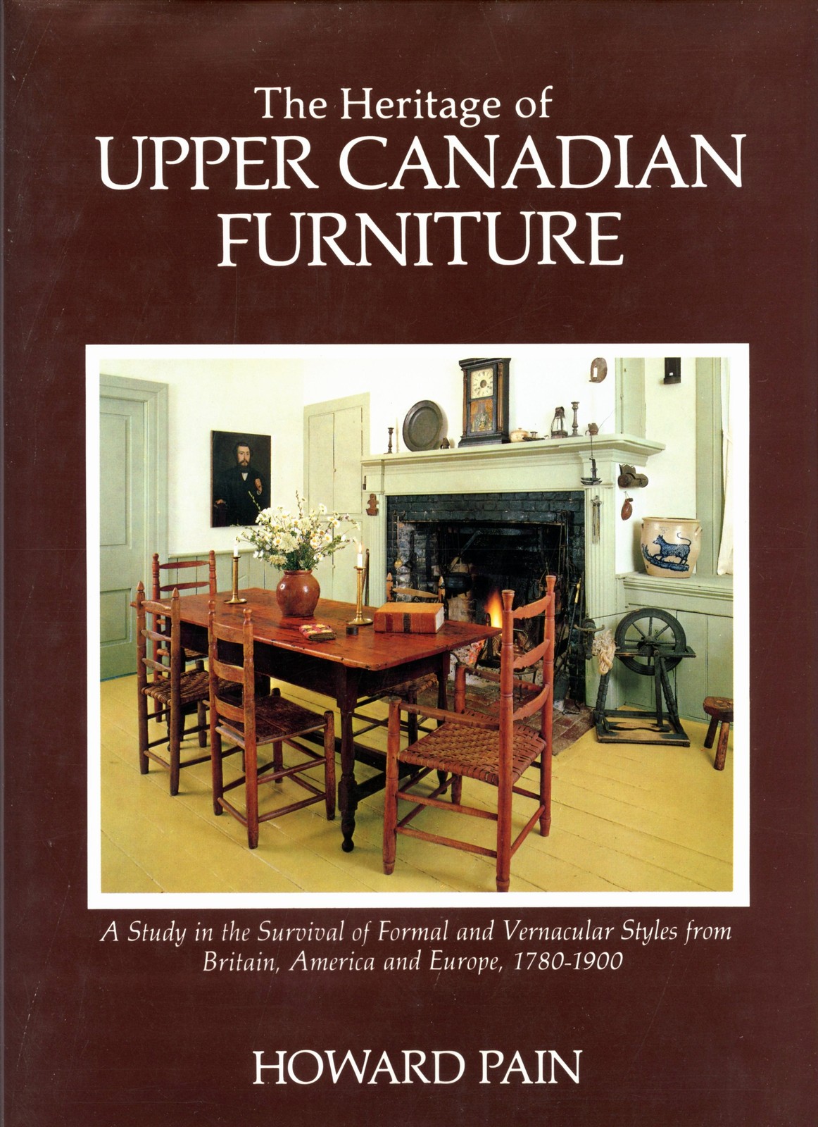 Antique Canadian Furniture Makers Types Dates 1450 Photos / Book 548 Pages