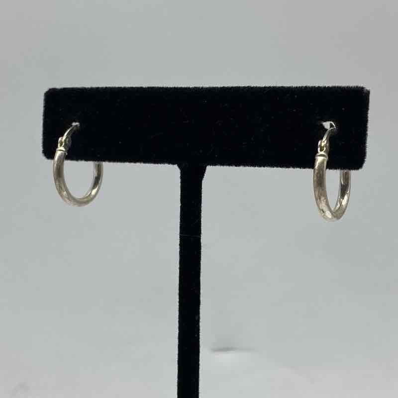 925 Sterling Silver Jewelry Lot of 4 Garnet Necklace CZ Rings Hoop Earrings