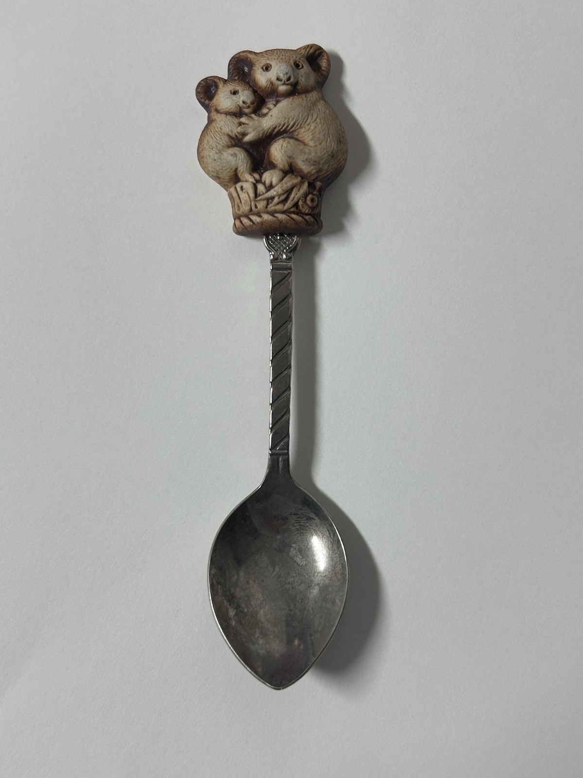 Randa Australian Koala Mama & Baby Collectible Souvenir Spoon Vintage