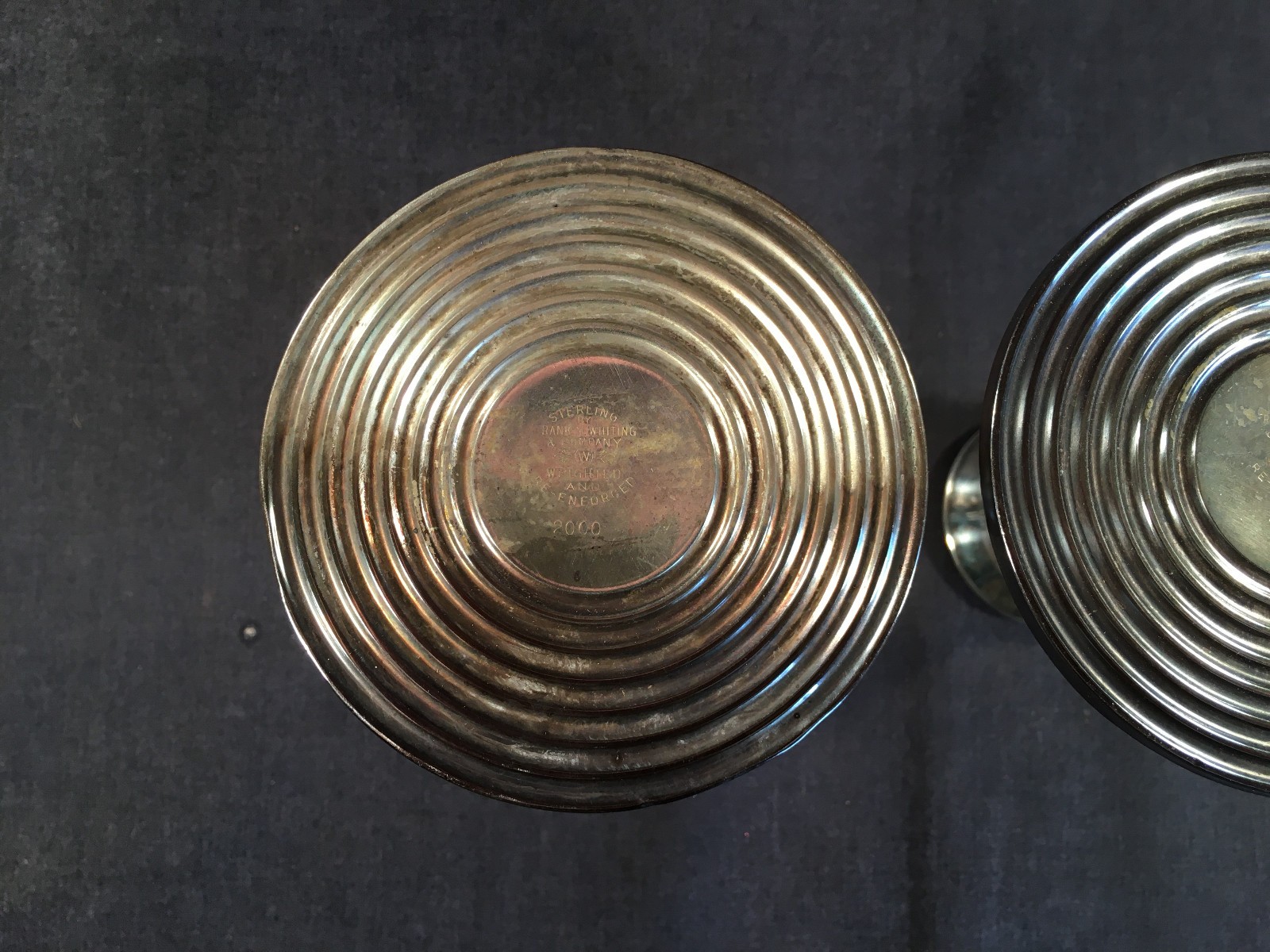 Frank M Whiting Pair(2) of Sterling Silver Candelsticks