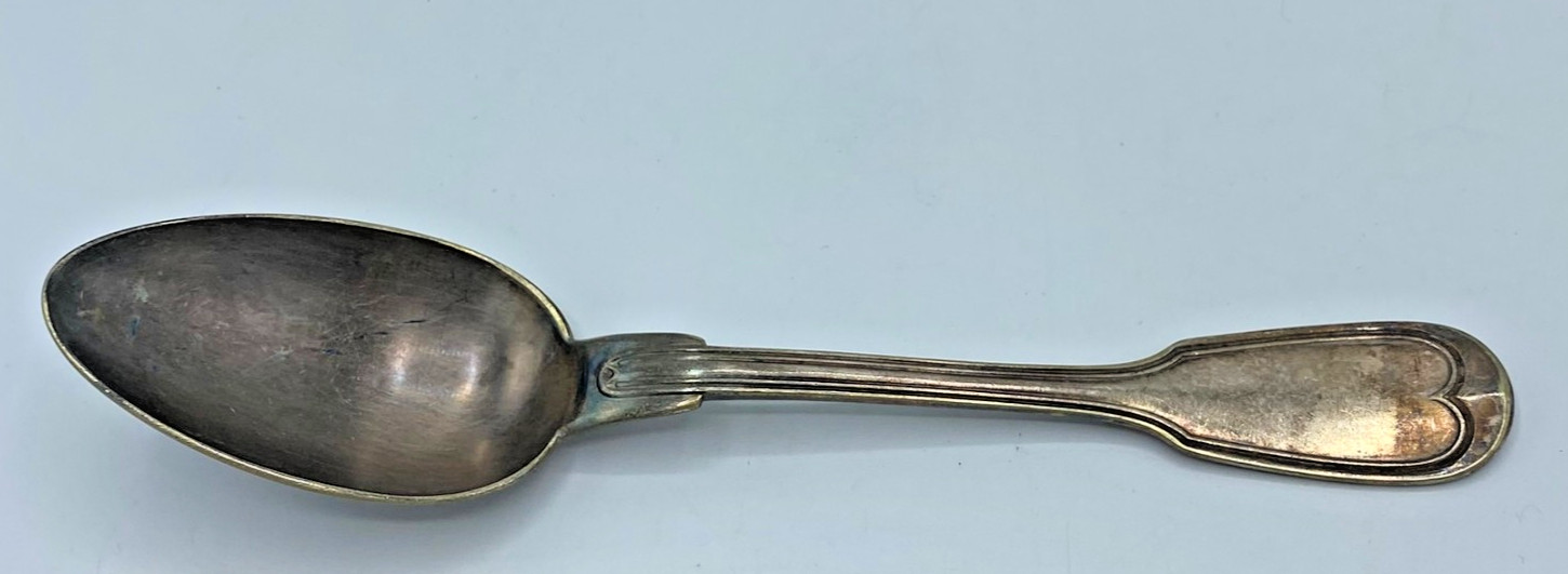 Antique Silverplate Spoon – Unknown maker – 1 single spoon
