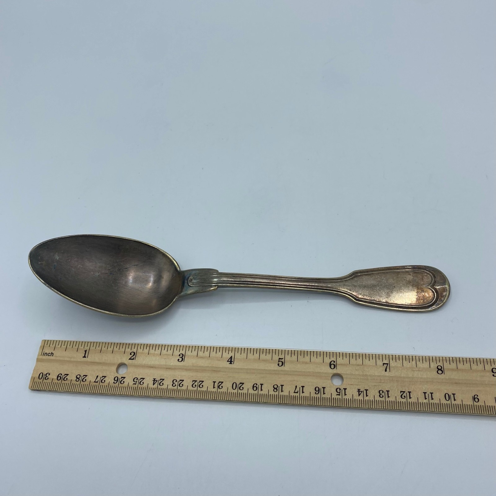 Antique Silverplate Spoon – Unknown maker – 1 single spoon