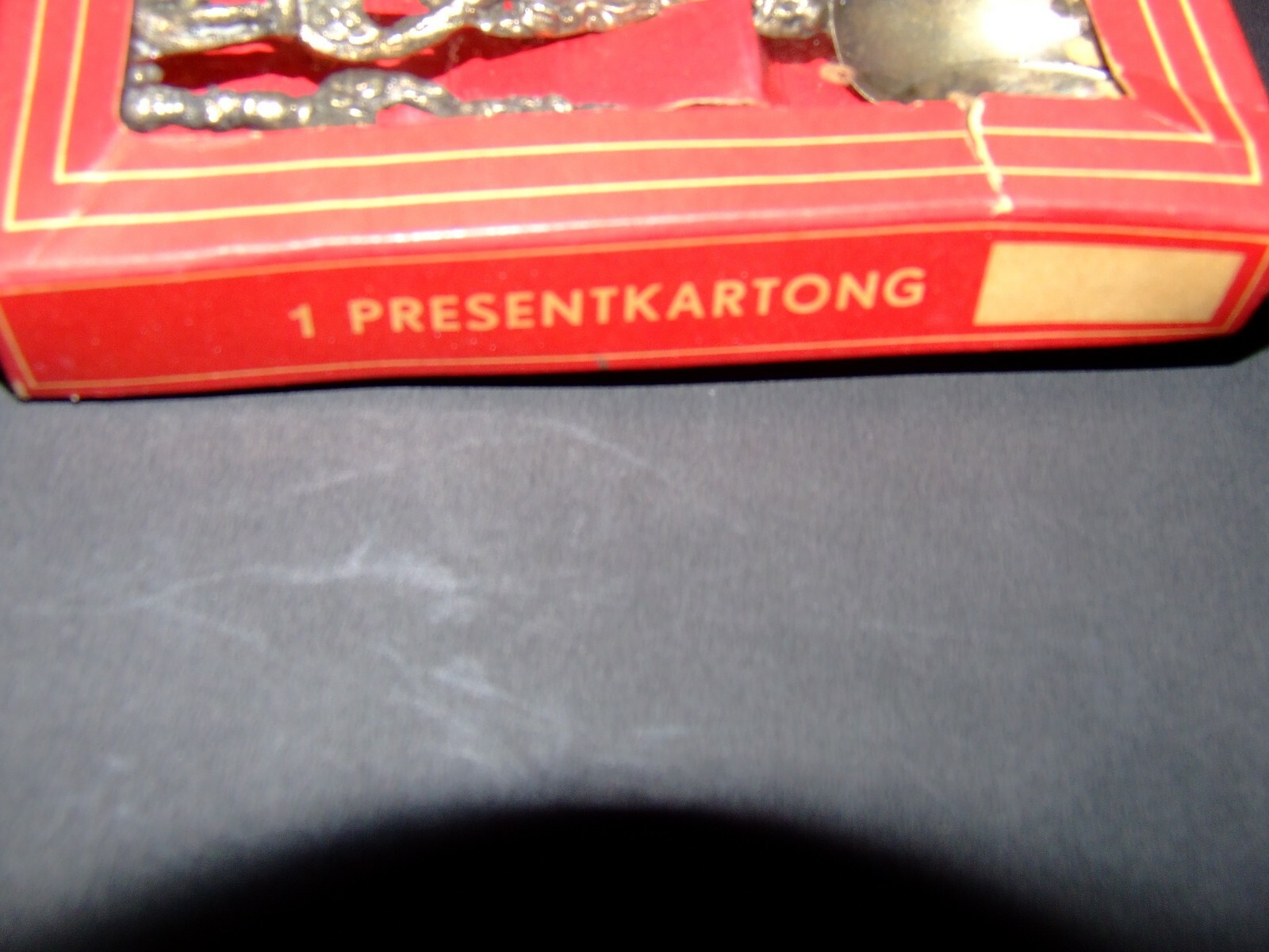 ANTIQUE NILS JOHAN~~SWEDEN~Tea Spoons Set in Original Box MINT! 1950s
