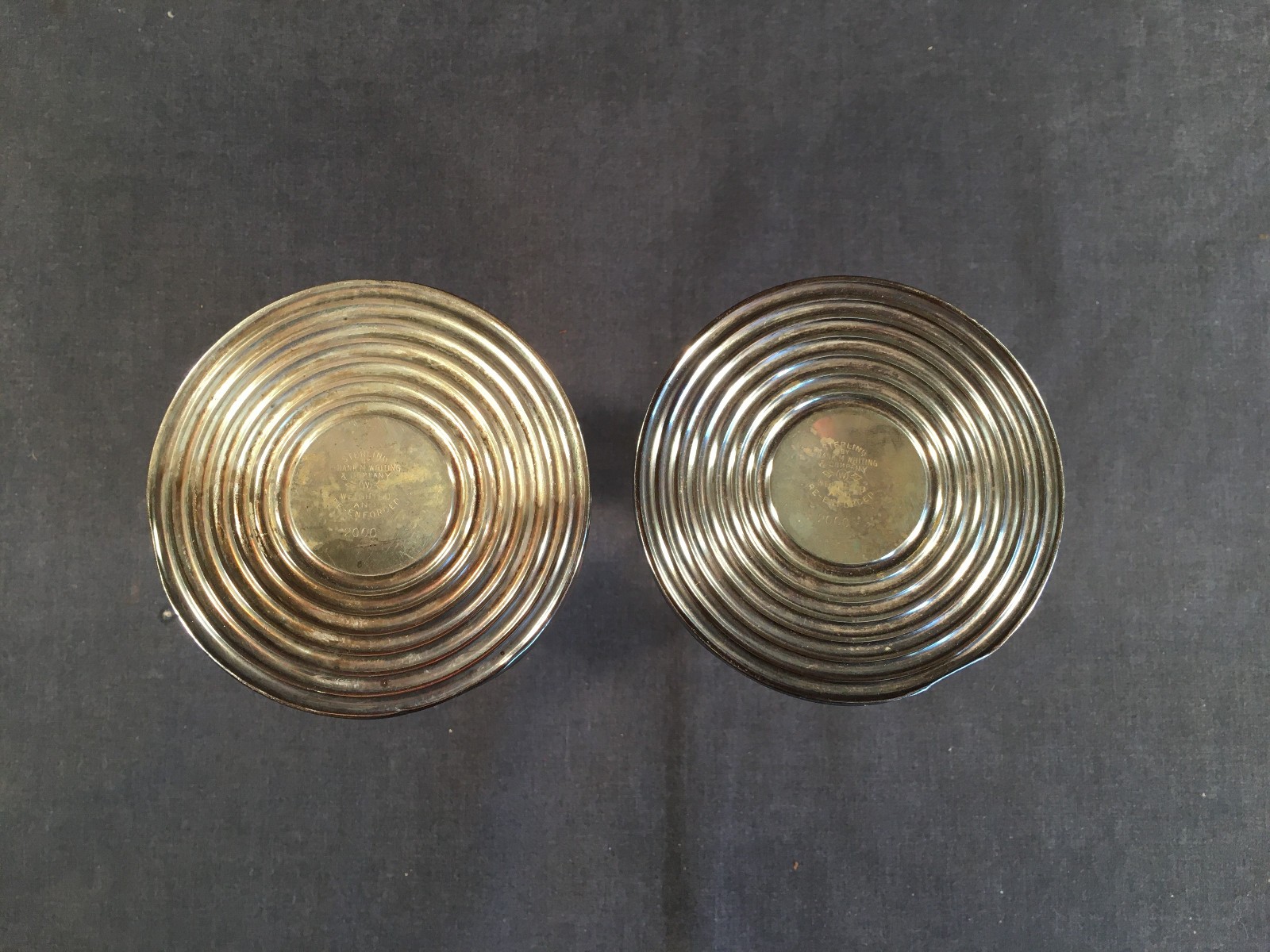 Frank M Whiting Pair(2) of Sterling Silver Candelsticks