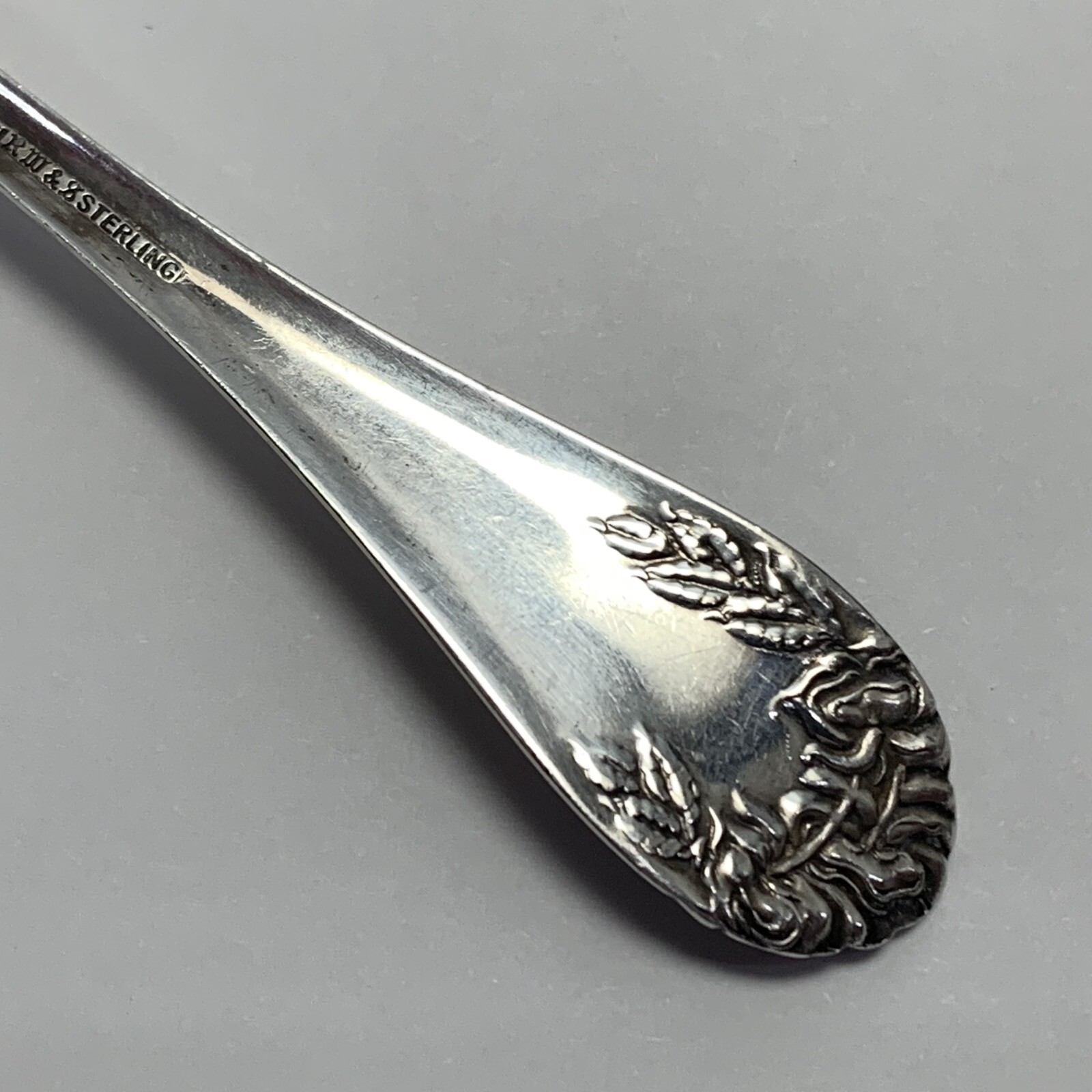 Wallace Sterling Flatware, Rose, Small Teaspoon, 5 3/8 inches